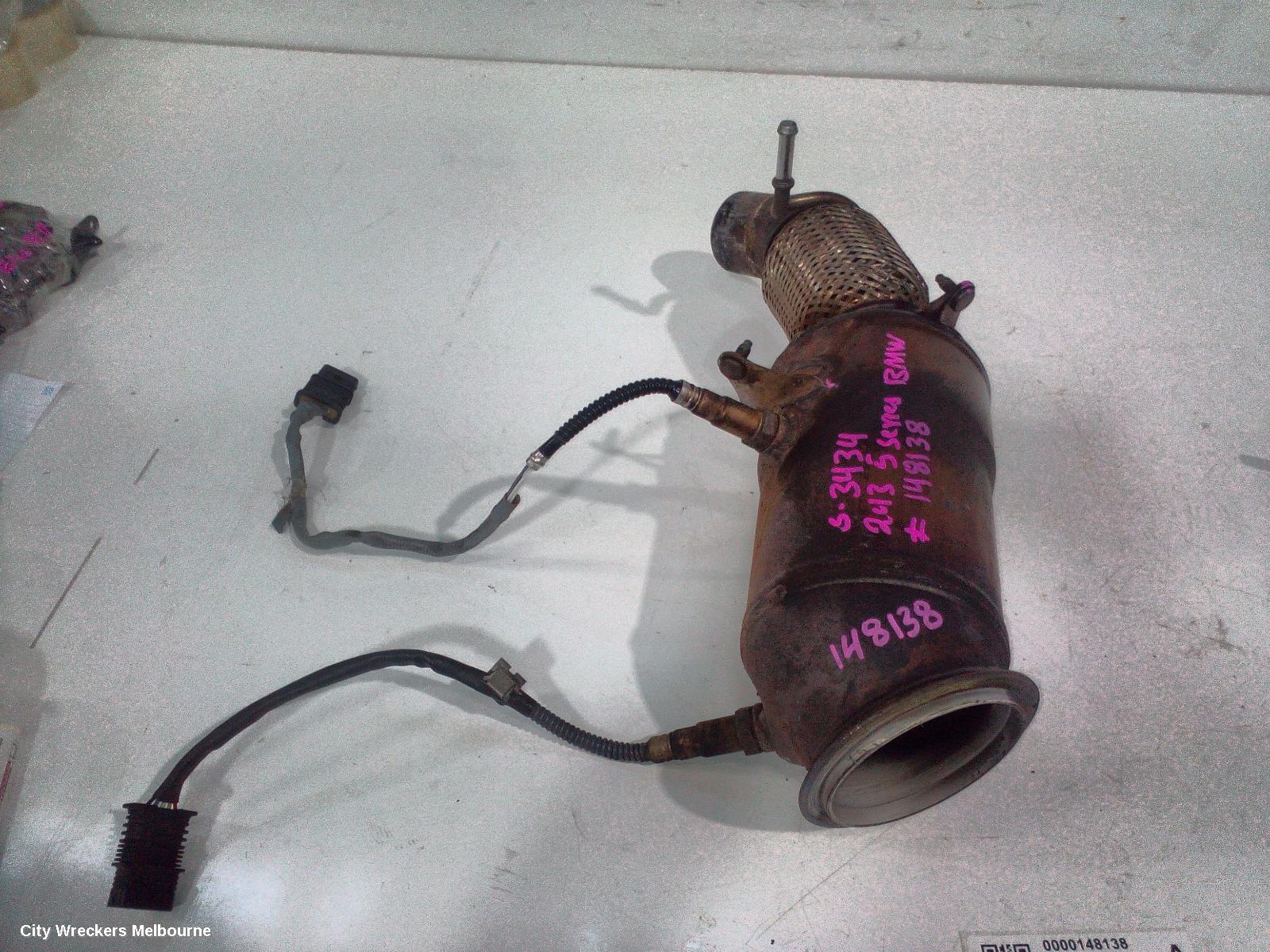 BMW 5 SERIES CATALYTIC CONVERTER, DOWNPIPE-CAT TYPE, 2.0, N20, PETROL, F10, 09/2011 - 01/2017