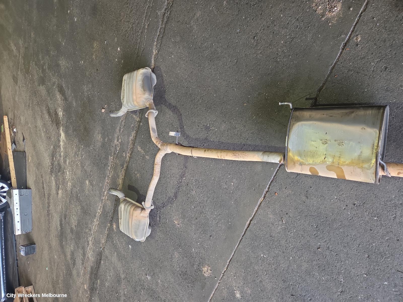 RENAULT KALEOS EXHAUST SYSTEM, H45 11/2011 - 08/2013