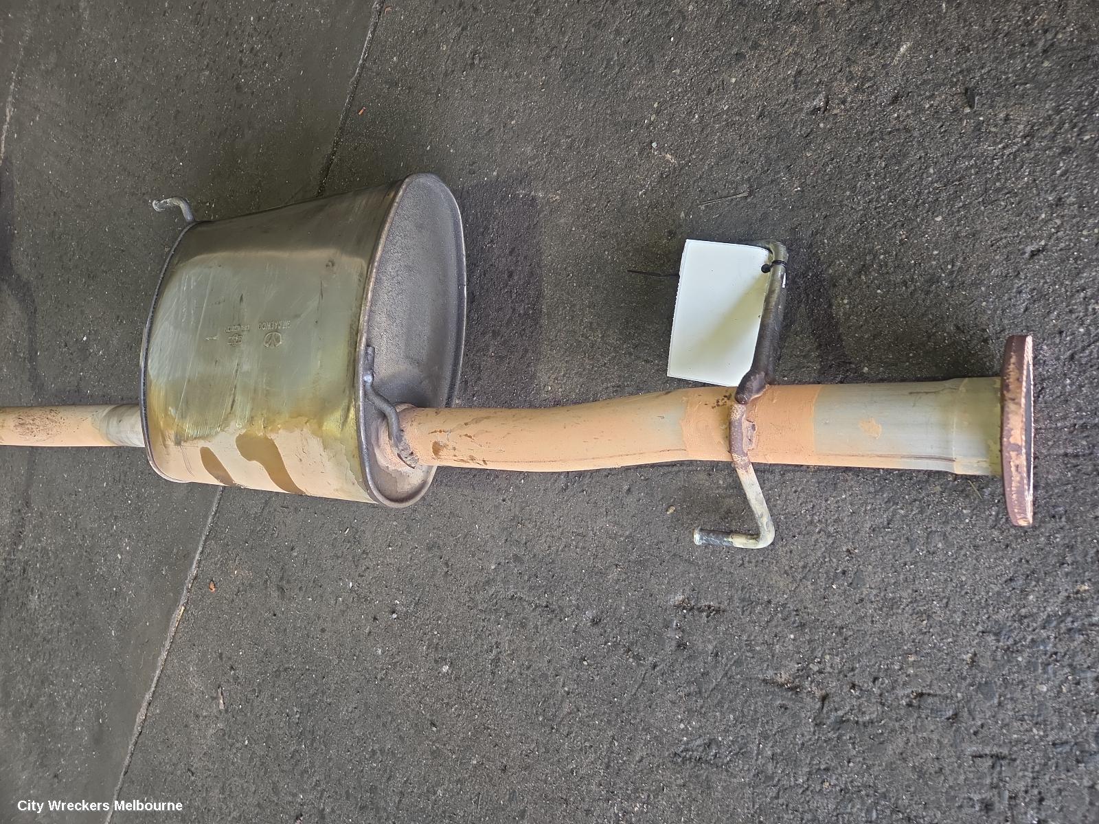 RENAULT KALEOS EXHAUST SYSTEM, H45 11/2011 - 08/2013