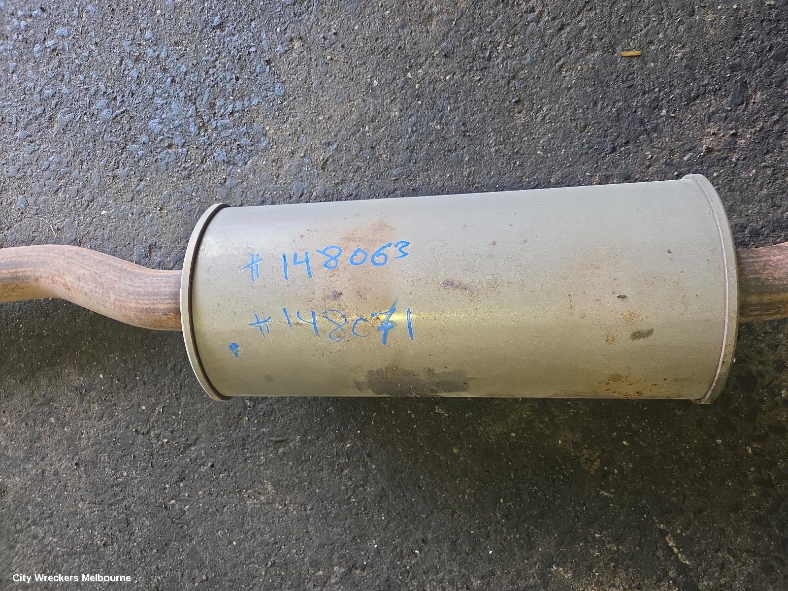 RENAULT KALEOS EXHAUST SYSTEM, H45 11/2011 - 08/2013