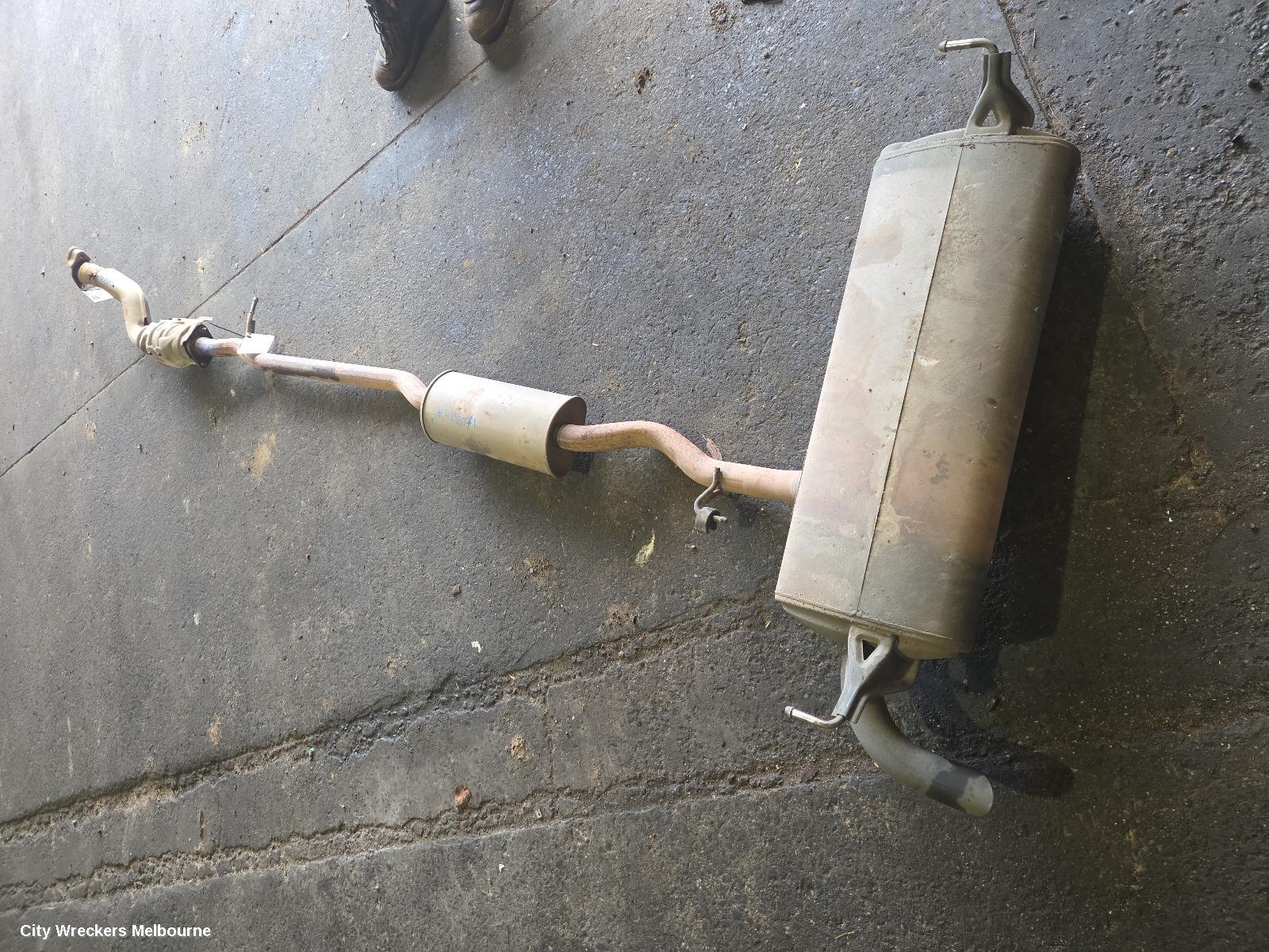 RENAULT KALEOS EXHAUST SYSTEM, H45 11/2011 - 08/2013