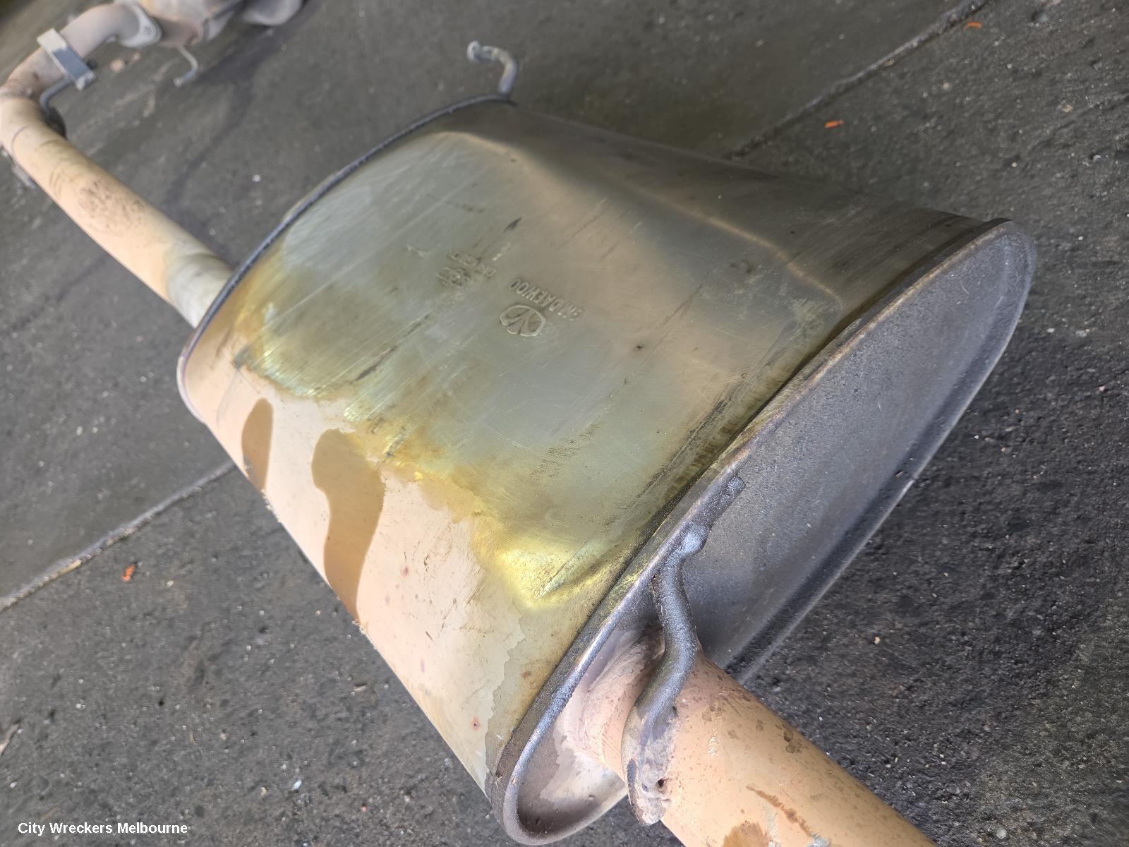 RENAULT KALEOS EXHAUST SYSTEM, H45 11/2011 - 08/2013