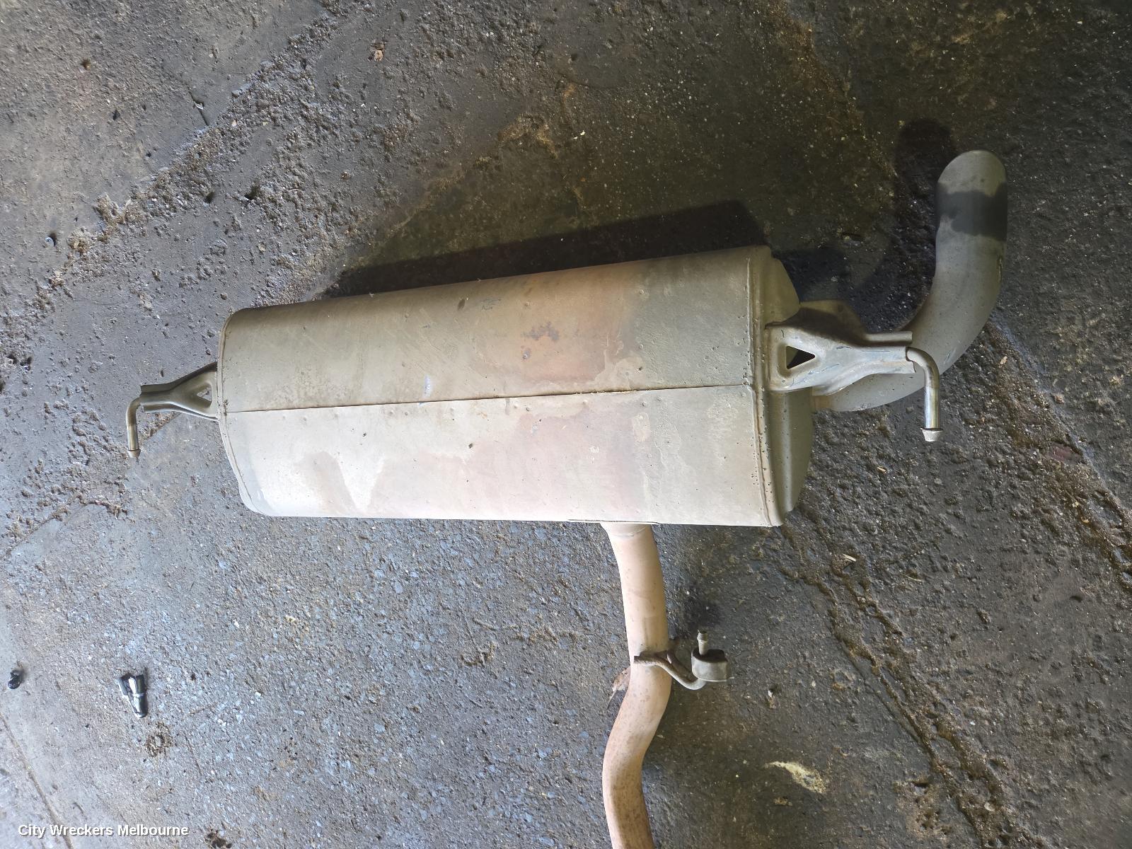RENAULT KALEOS EXHAUST SYSTEM, H45 11/2011 - 08/2013