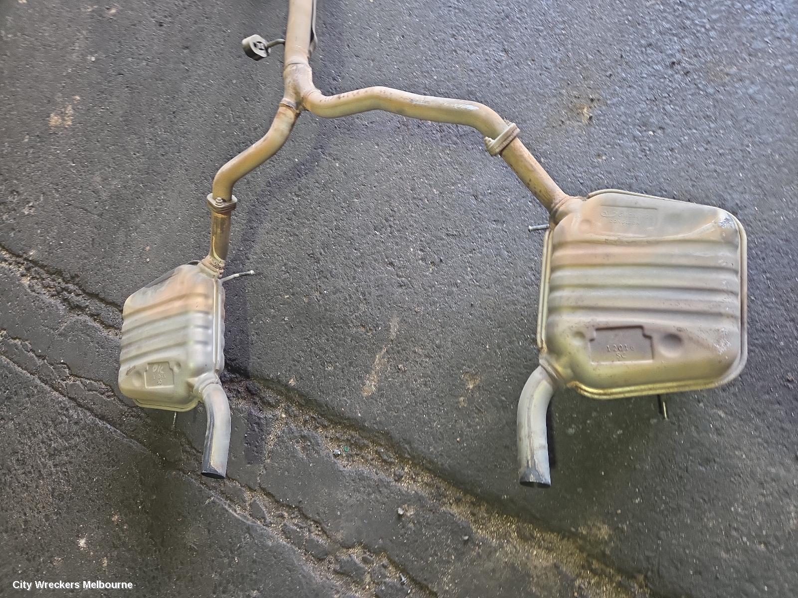 RENAULT KALEOS EXHAUST SYSTEM, H45 11/2011 - 08/2013