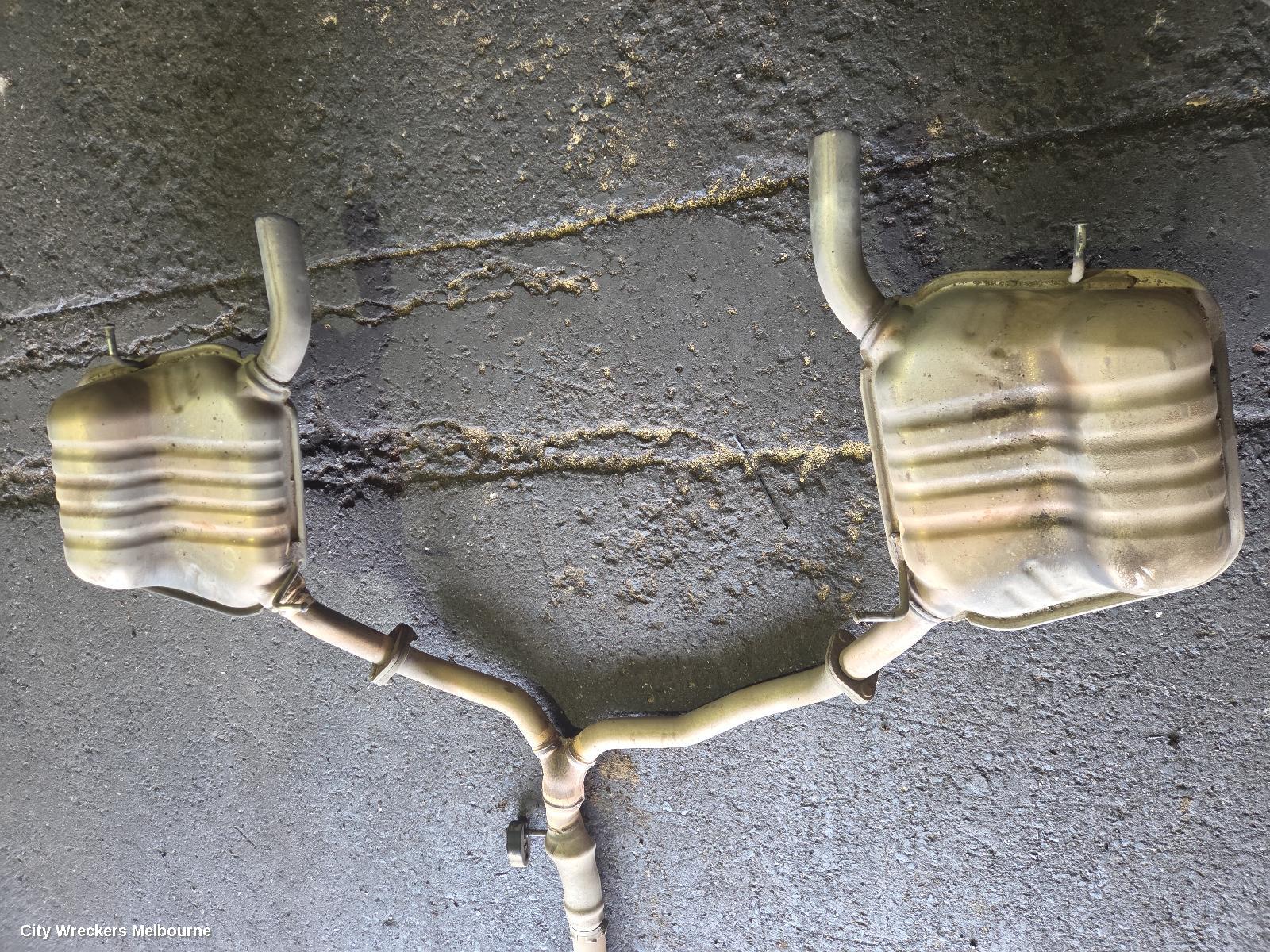 RENAULT KALEOS EXHAUST SYSTEM, H45 11/2011 - 08/2013