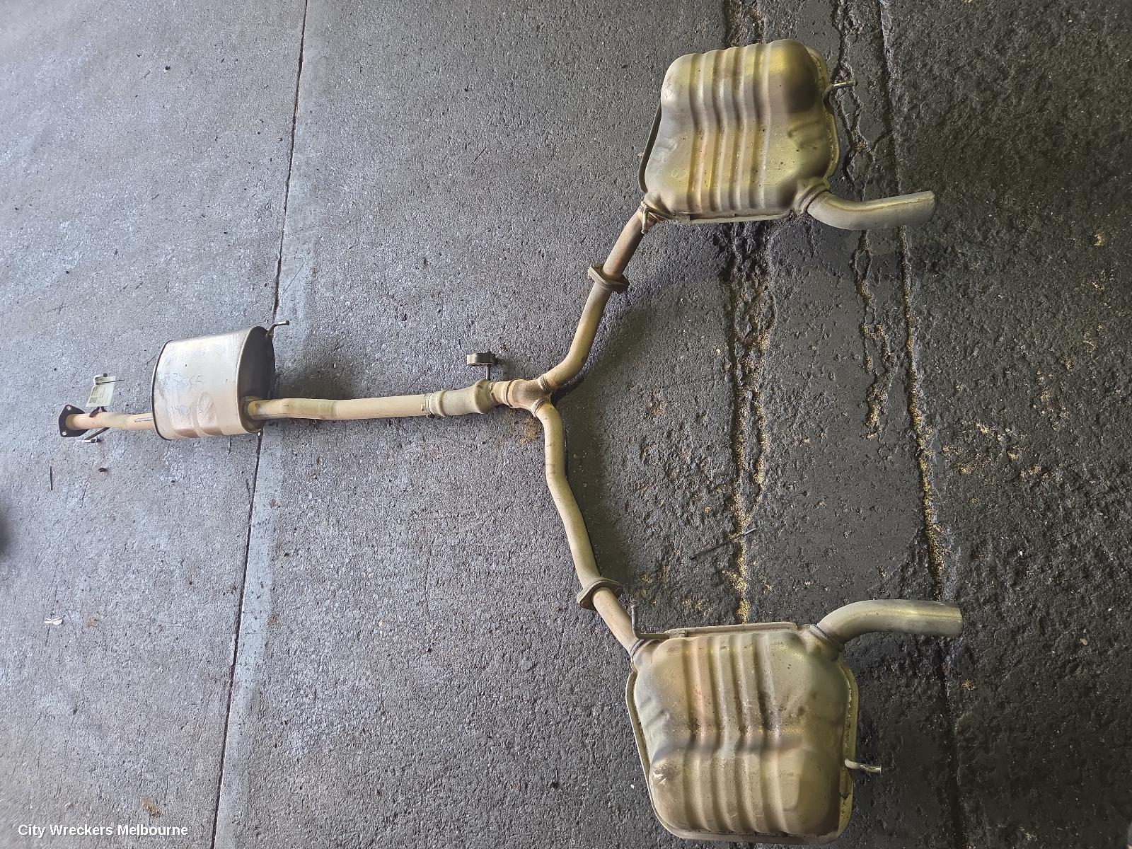RENAULT KALEOS EXHAUST SYSTEM, H45 11/2011 - 08/2013