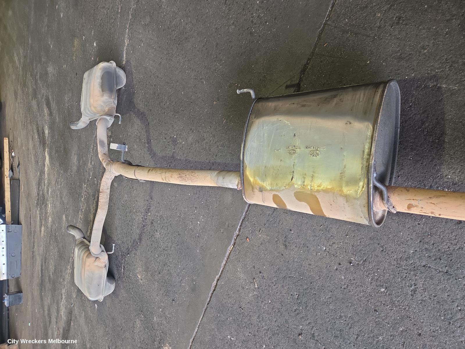 RENAULT KALEOS EXHAUST SYSTEM, H45 11/2011 - 08/2013