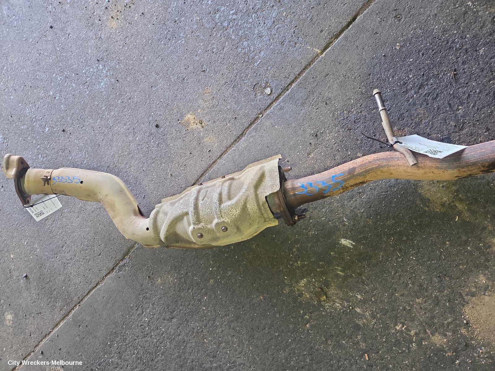 RENAULT KALEOS EXHAUST SYSTEM, H45 11/2011 - 08/2013