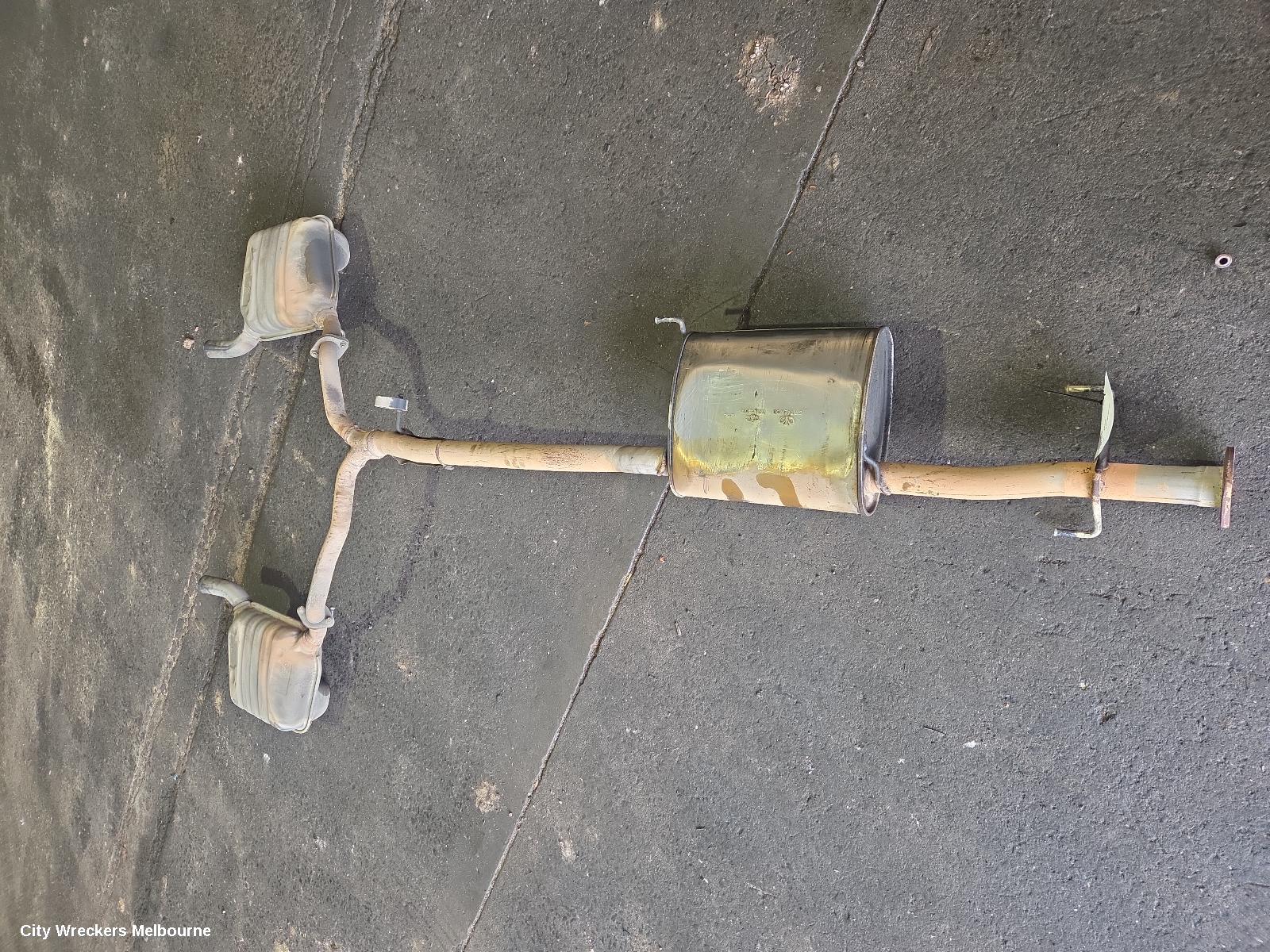 RENAULT KALEOS EXHAUST SYSTEM, H45 11/2011 - 08/2013