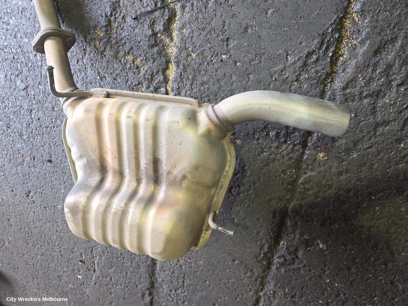RENAULT KALEOS EXHAUST SYSTEM, H45 11/2011 - 08/2013