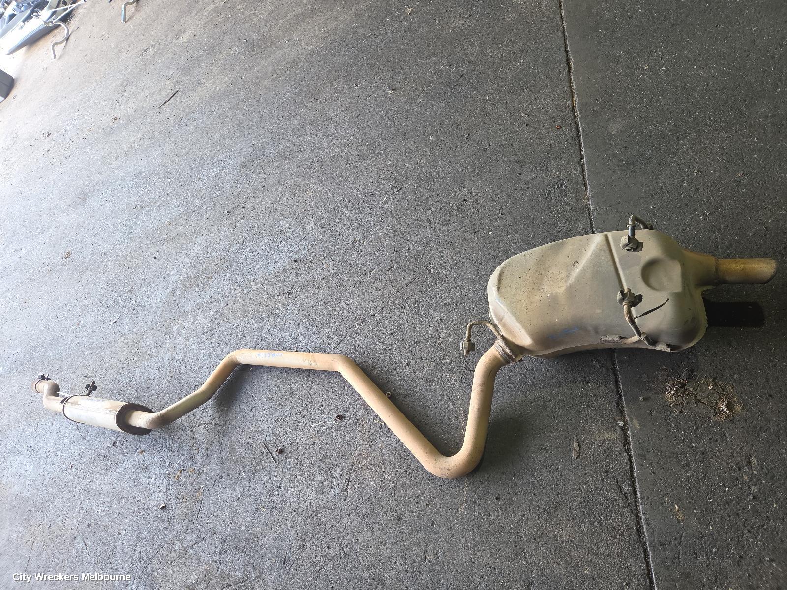 FIAT FREEMONT EXHAUST SYSTEM, JF, 04/2013 - 01/2017