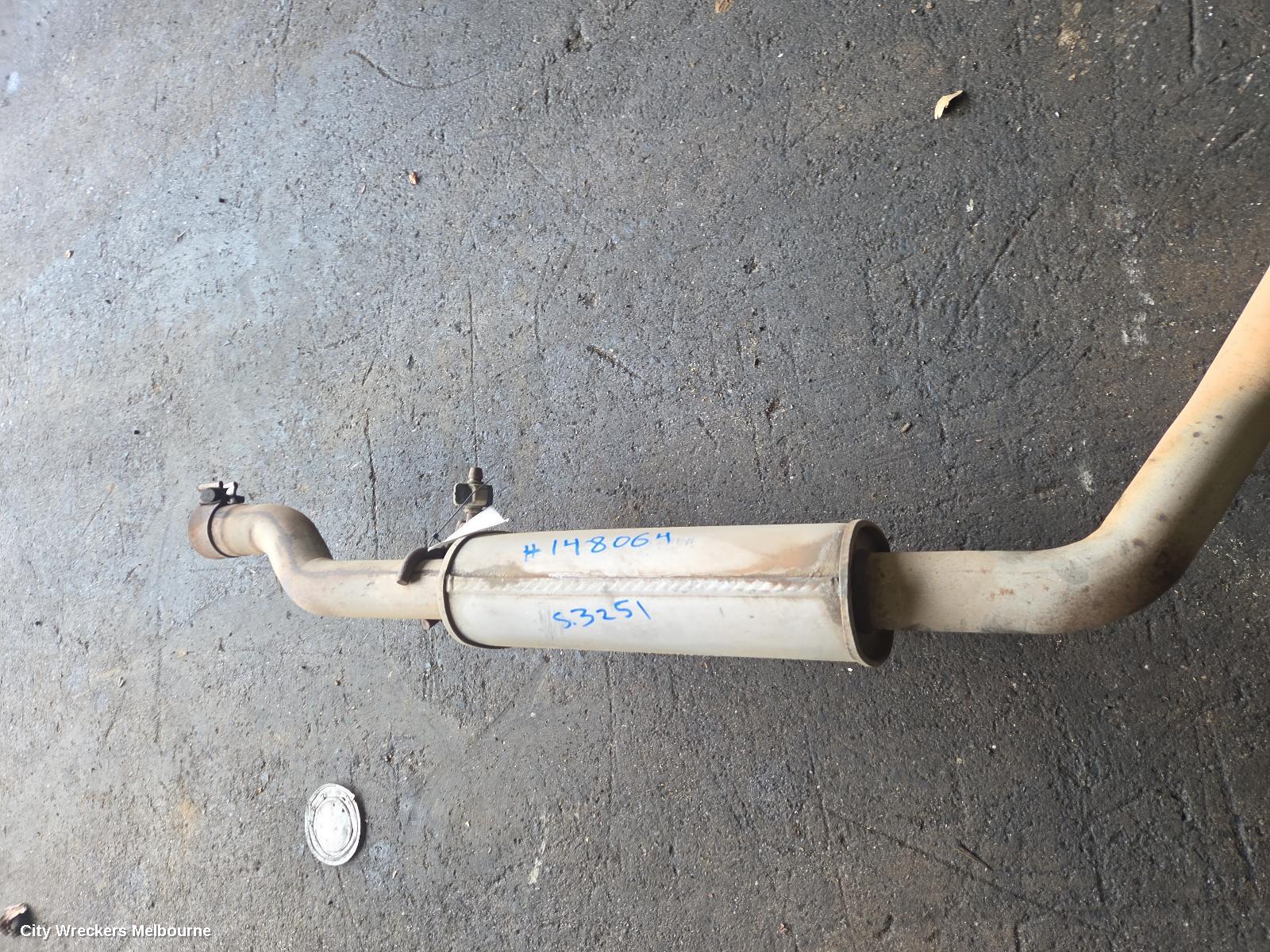 FIAT FREEMONT EXHAUST SYSTEM, JF, 04/2013 - 01/2017