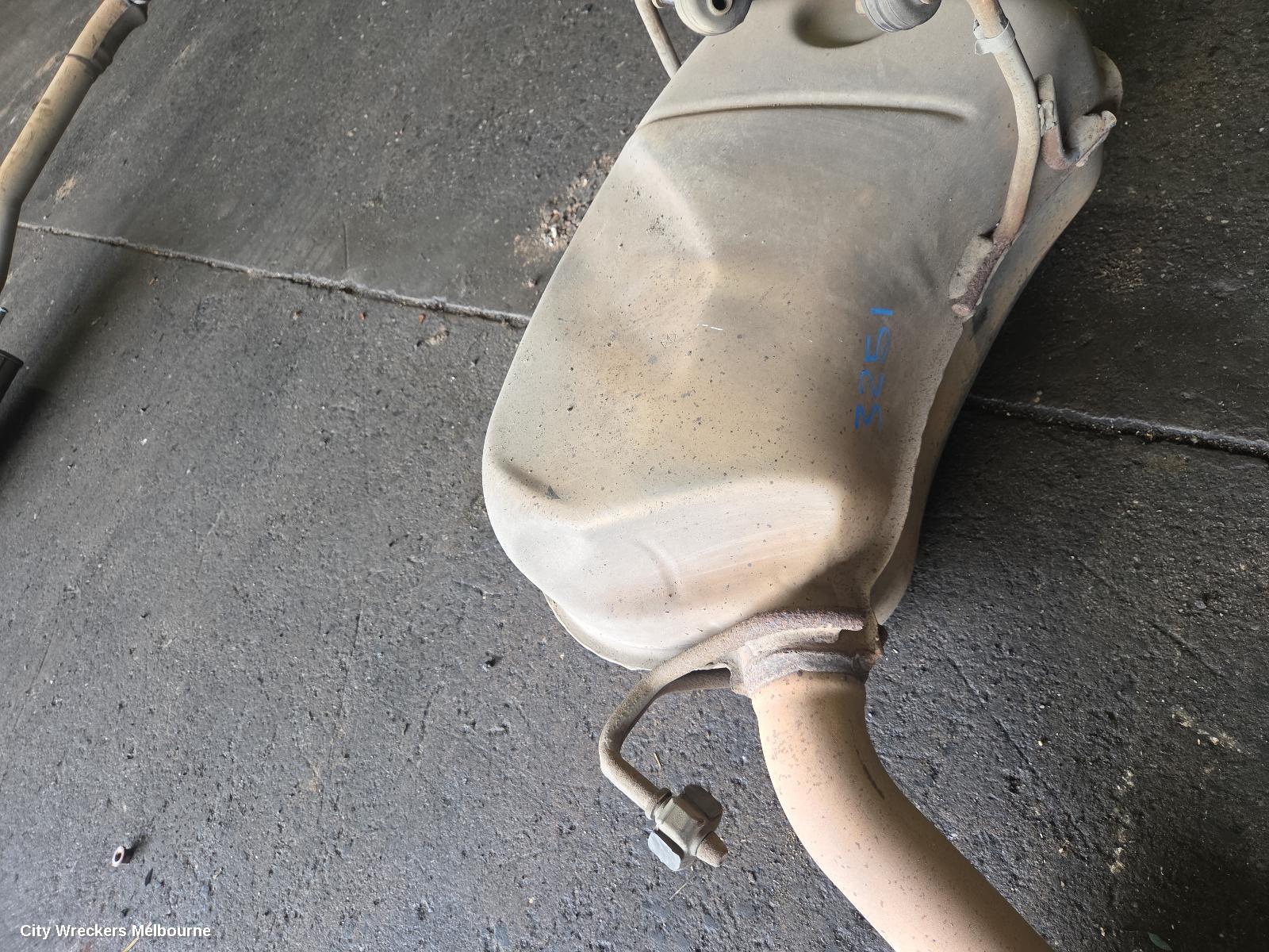 FIAT FREEMONT EXHAUST SYSTEM, JF, 04/2013 - 01/2017