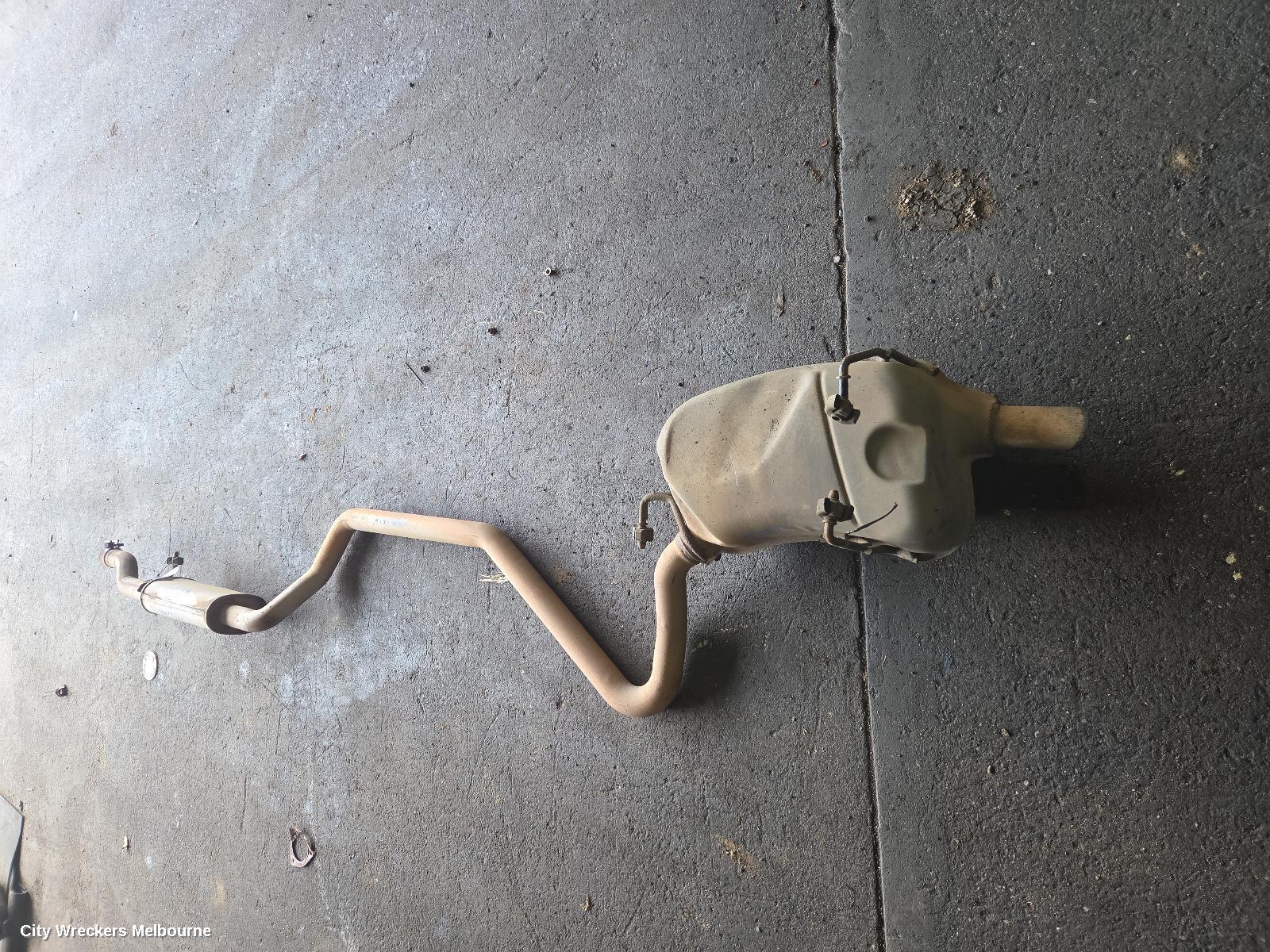 FIAT FREEMONT EXHAUST SYSTEM, JF, 04/2013 - 01/2017