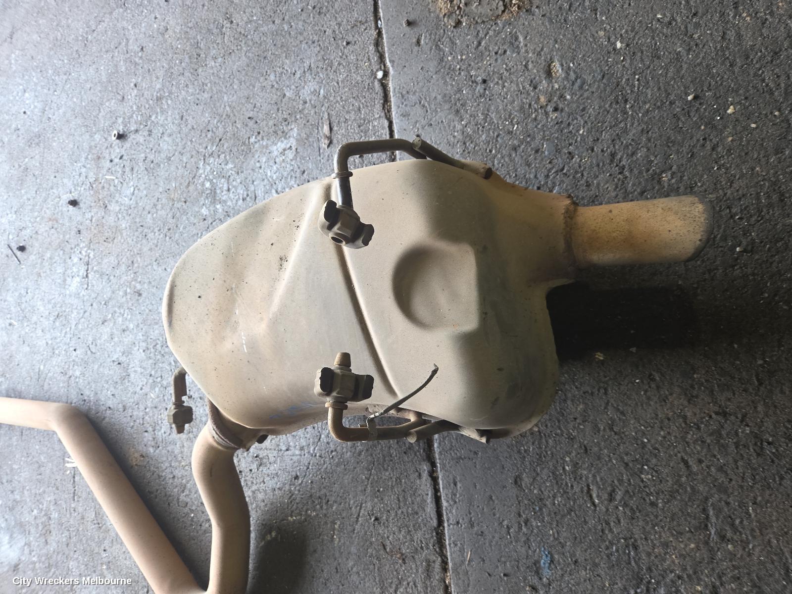 FIAT FREEMONT EXHAUST SYSTEM, JF, 04/2013 - 01/2017