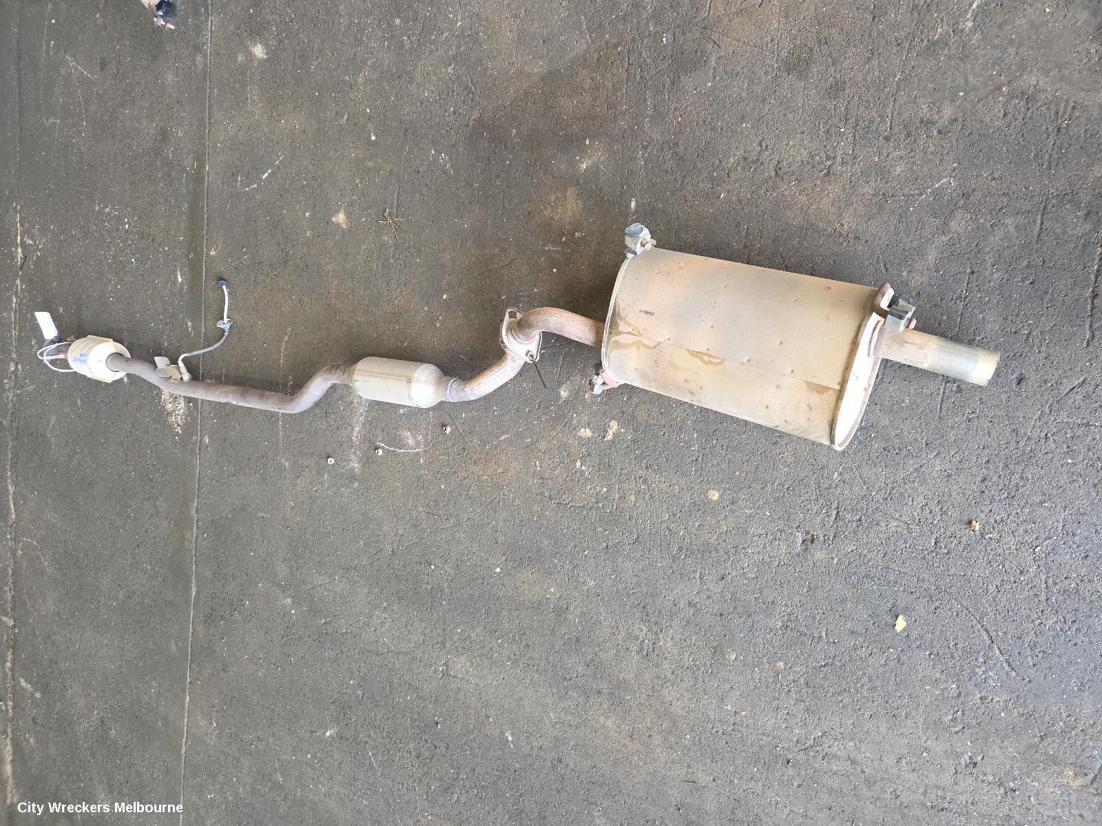 MITSUBISHI LANCER CATALYTIC CONVERTER, UNDER CAR-CAT TYPE, 2.0, NON TURBO, CJ-CF, 07/2007 - 12/2017