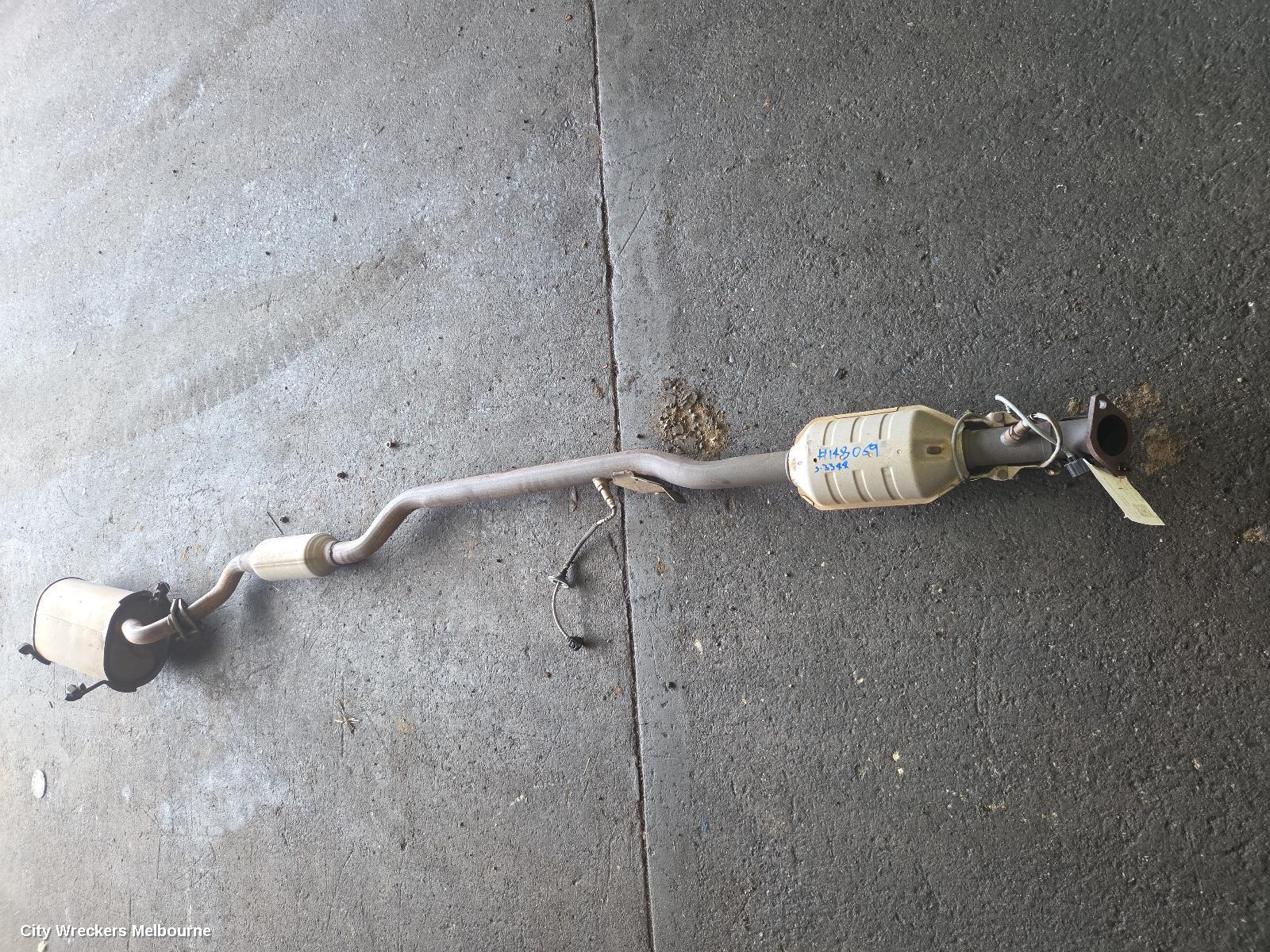 MITSUBISHI LANCER CATALYTIC CONVERTER, UNDER CAR-CAT TYPE, 2.0, NON TURBO, CJ-CF, 07/2007 - 12/2017