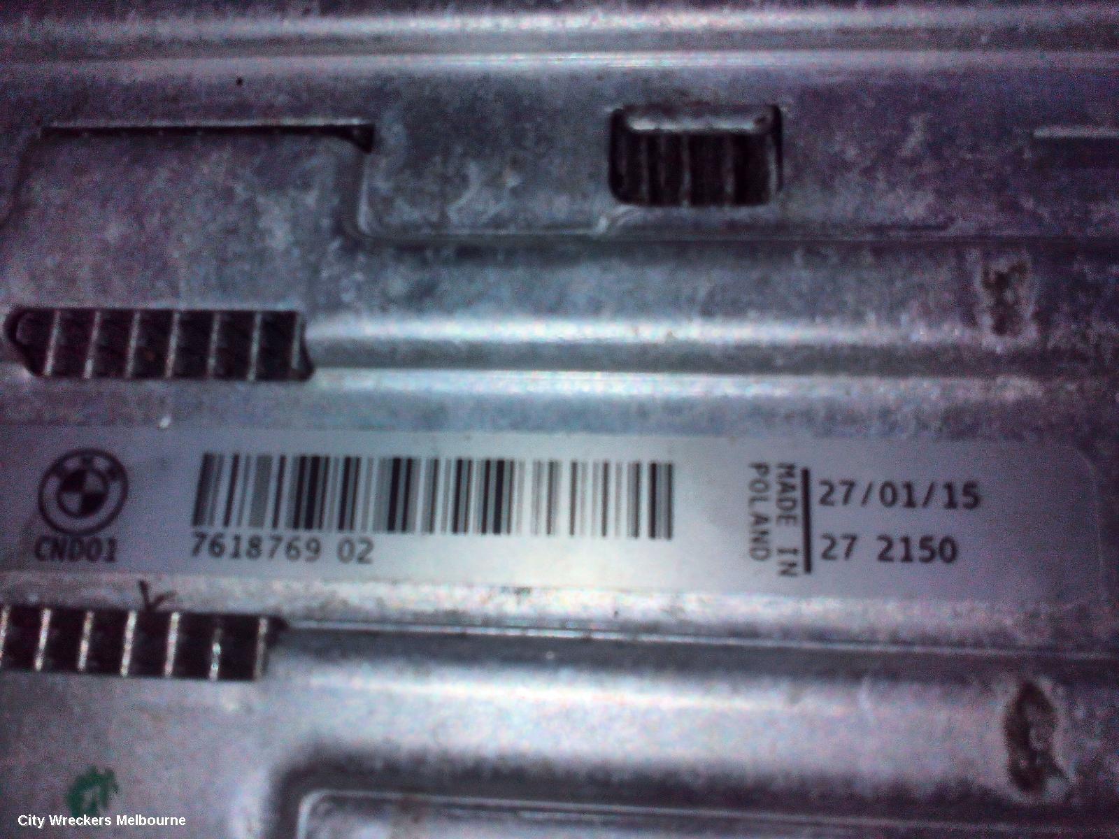 BMW 5 SERIES INTERCOOLER, F10, PETROL, 2.0, TURBO, N20 CODE, 520I, 02/2010 - 01/2017