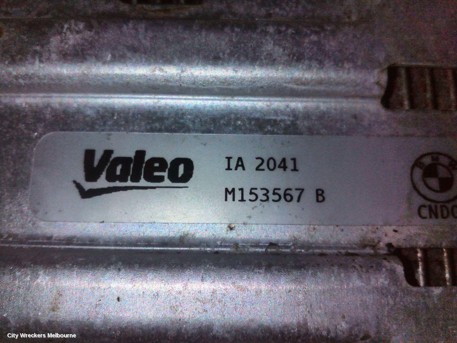 BMW 5 SERIES INTERCOOLER, F10, PETROL, 2.0, TURBO, N20 CODE, 520I, 02/2010 - 01/2017