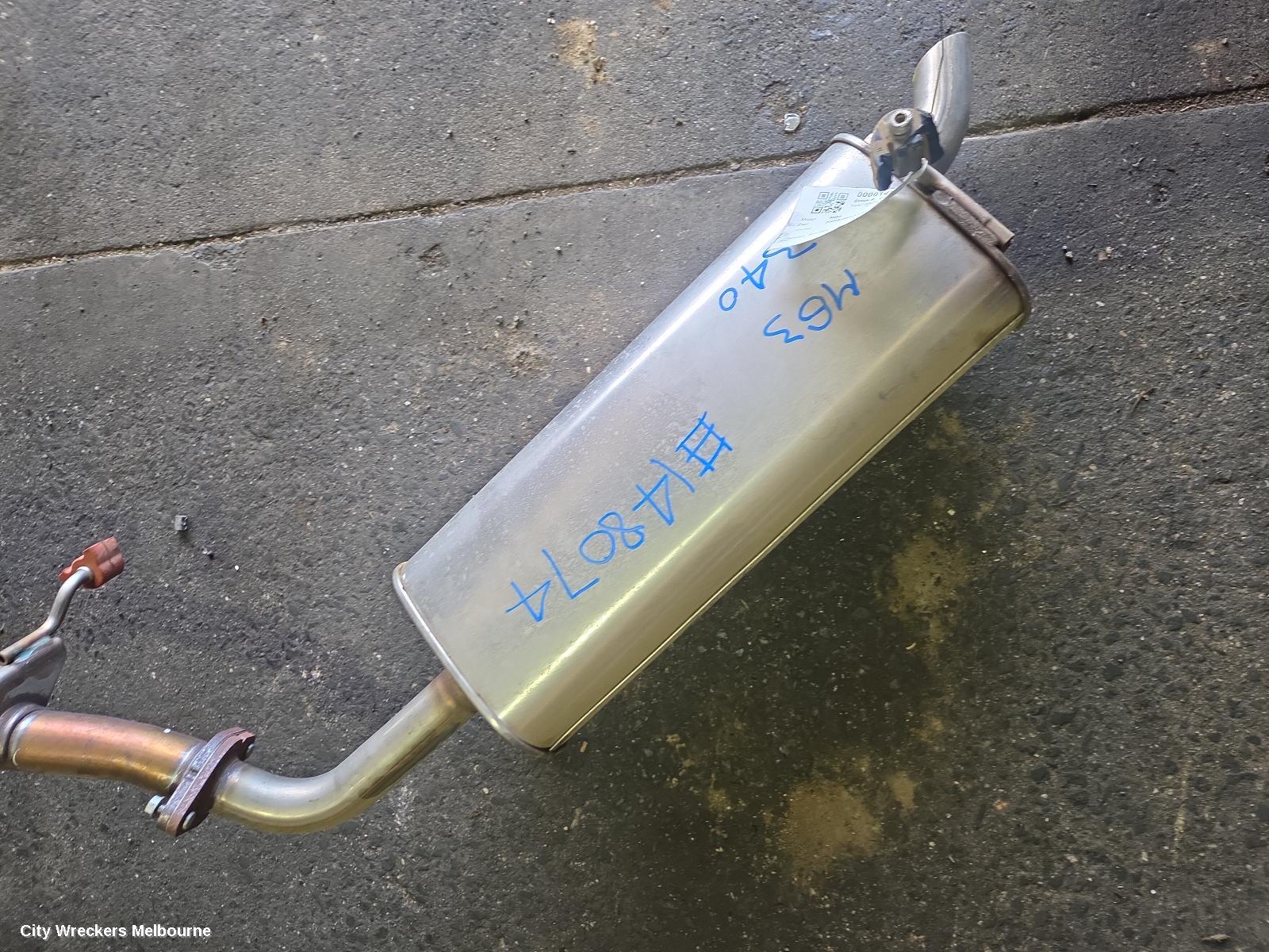 MG MG3 EXHAUST SYSTEM, ZP22, 03/2024 ONWARDS