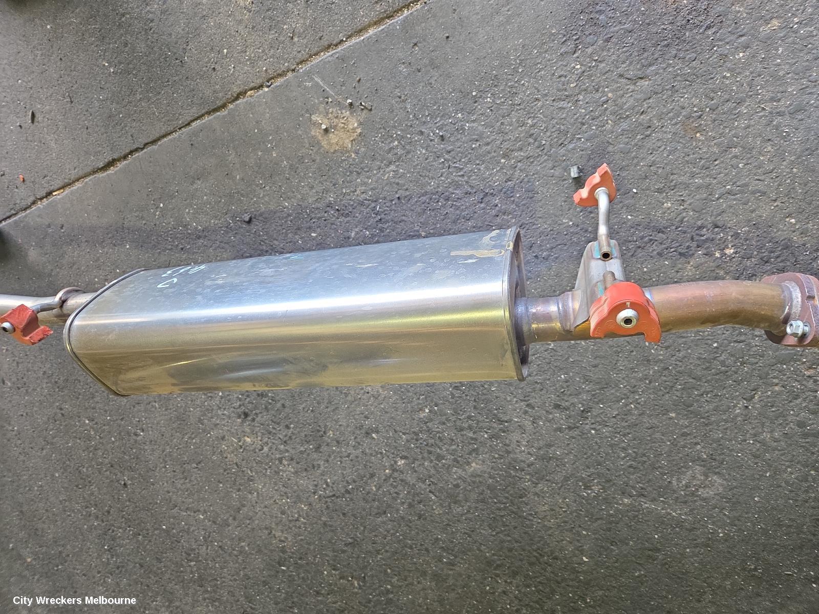 MG MG3 EXHAUST SYSTEM, ZP22, 03/2024 ONWARDS