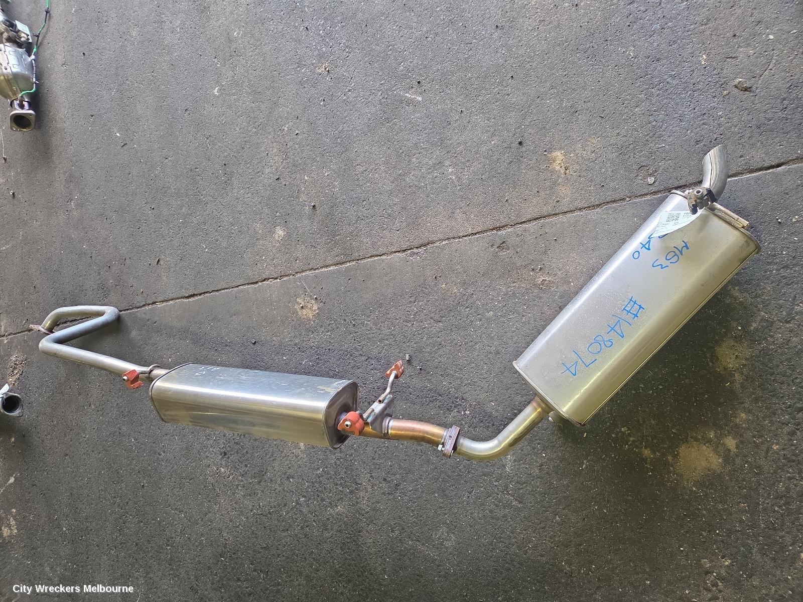MG MG3 EXHAUST SYSTEM, ZP22, 03/2024 ONWARDS