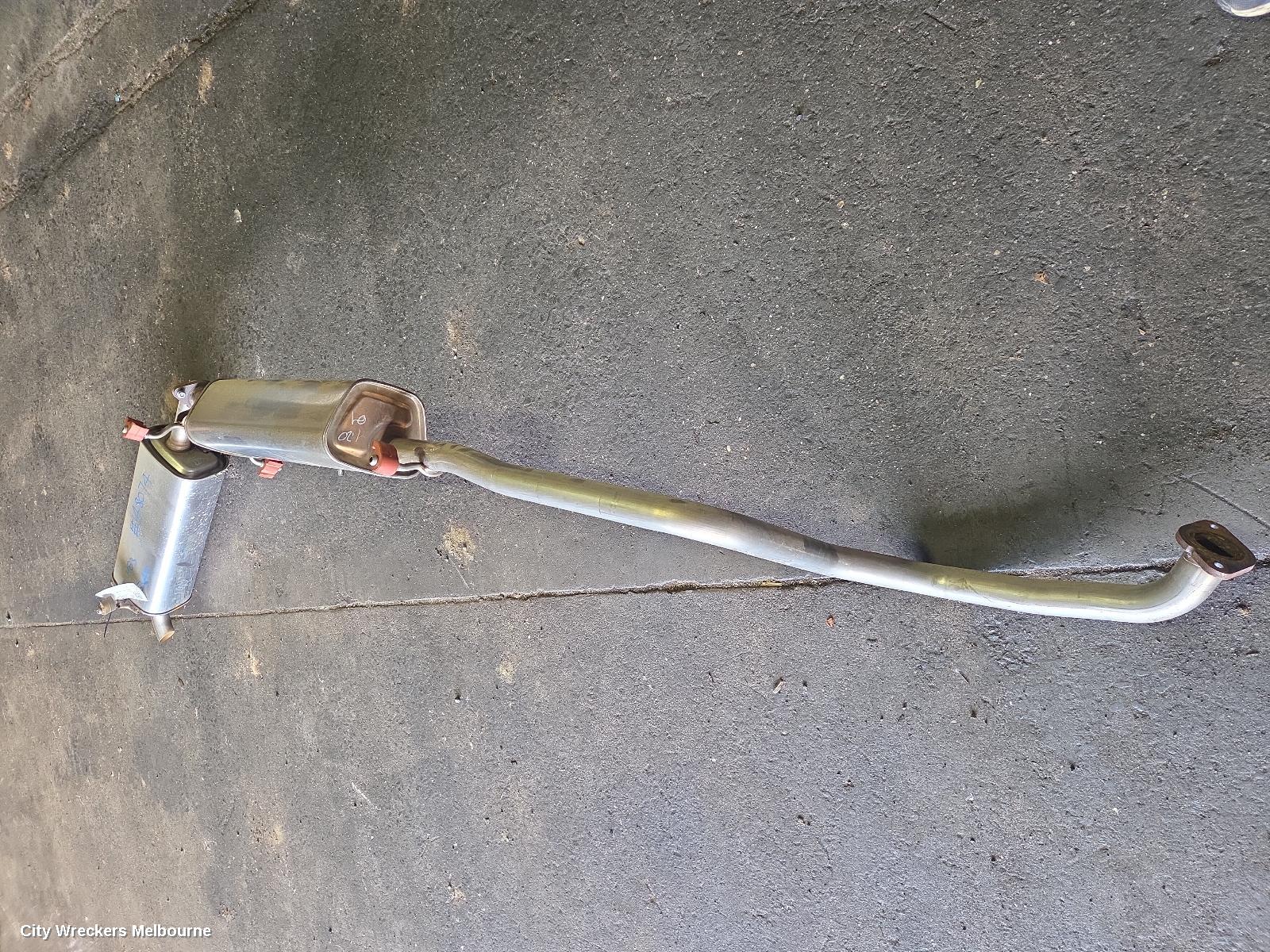 MG MG3 EXHAUST SYSTEM, ZP22, 03/2024 ONWARDS
