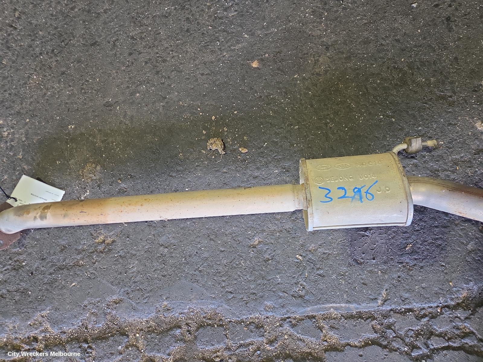 HYUNDAI I30 EXHAUST SYSTEM, GD, 05/2012 - 04/2017