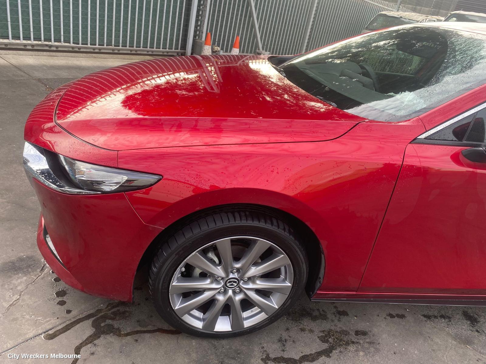 MAZDA 3 SUNVISOR, BP, LH SIDE, 03/2019 ONWARDS