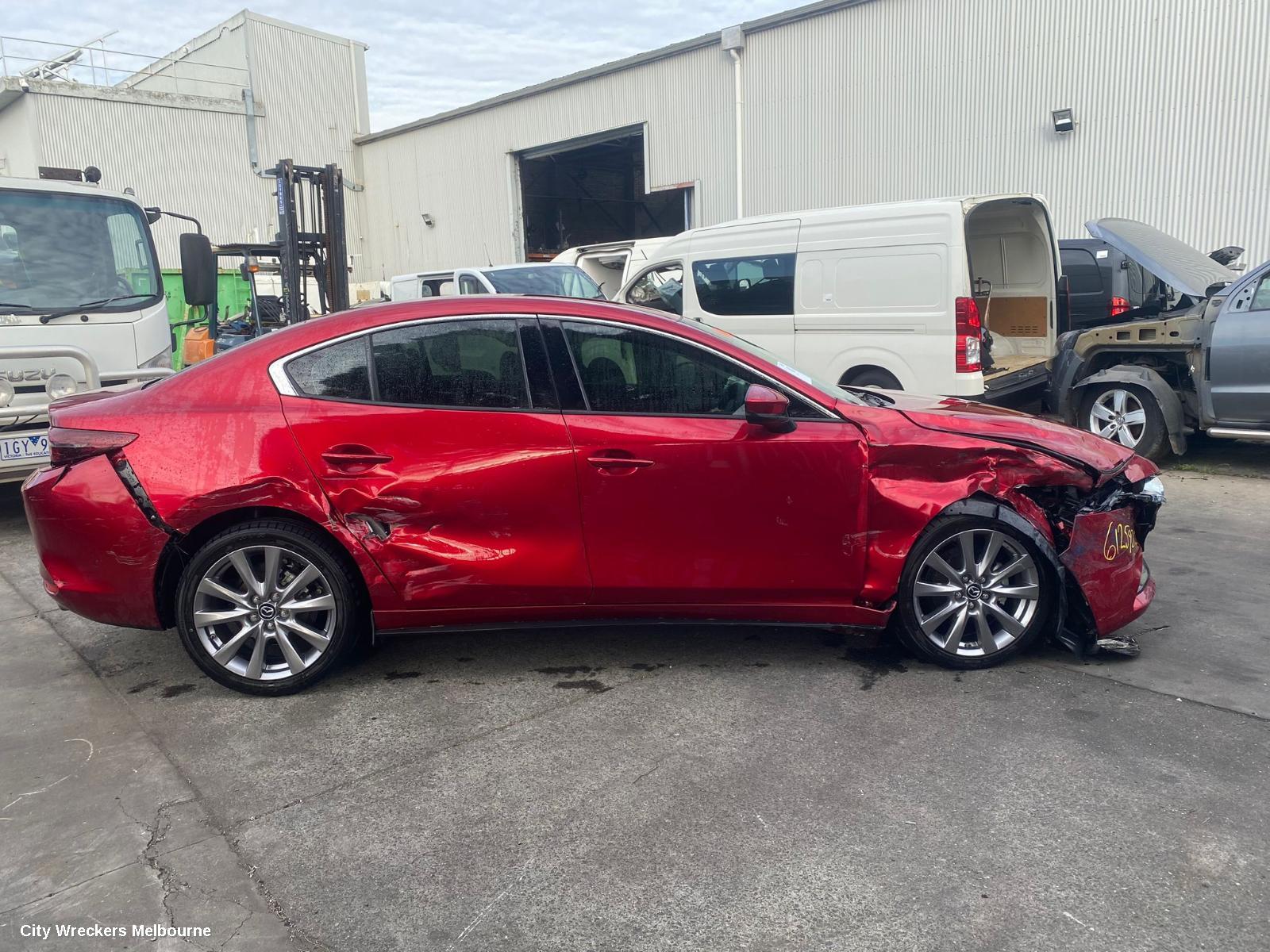 MAZDA 3 SUNVISOR, BP, LH SIDE, 03/2019 ONWARDS