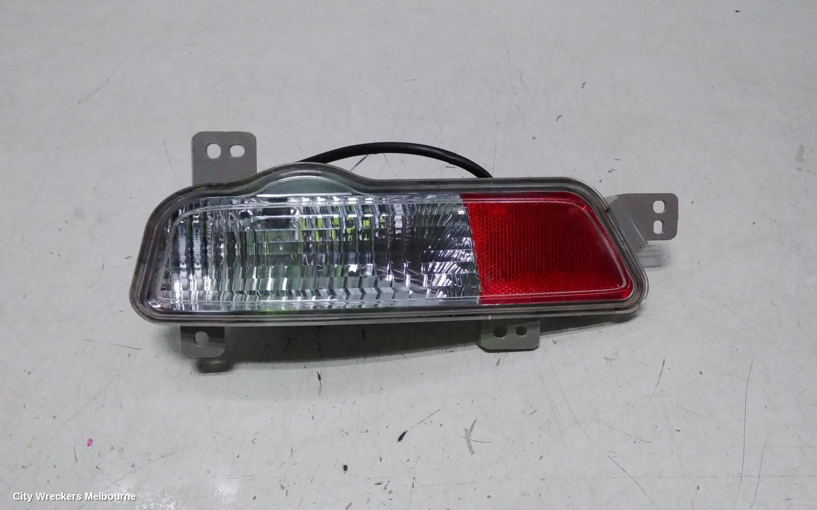 HOLDEN CRUZE RIGHT TAILLIGHT, JH, HATCH, IN BUMPER, 03/2011 - 01/2017