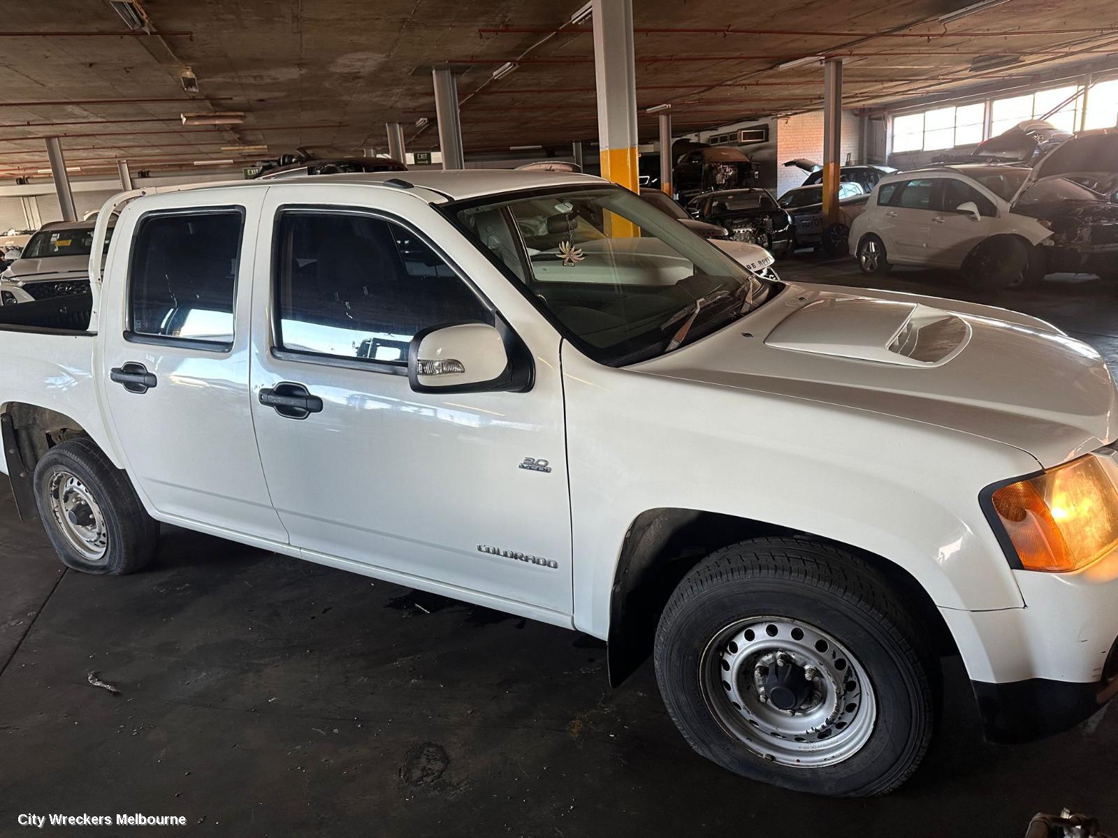HOLDEN COLORADO TRANS/GEARBOX, MANUAL, 2WD, DIESEL, 3.0, 4JJ1, TURBO, RC, 05/2008 - 12/2011