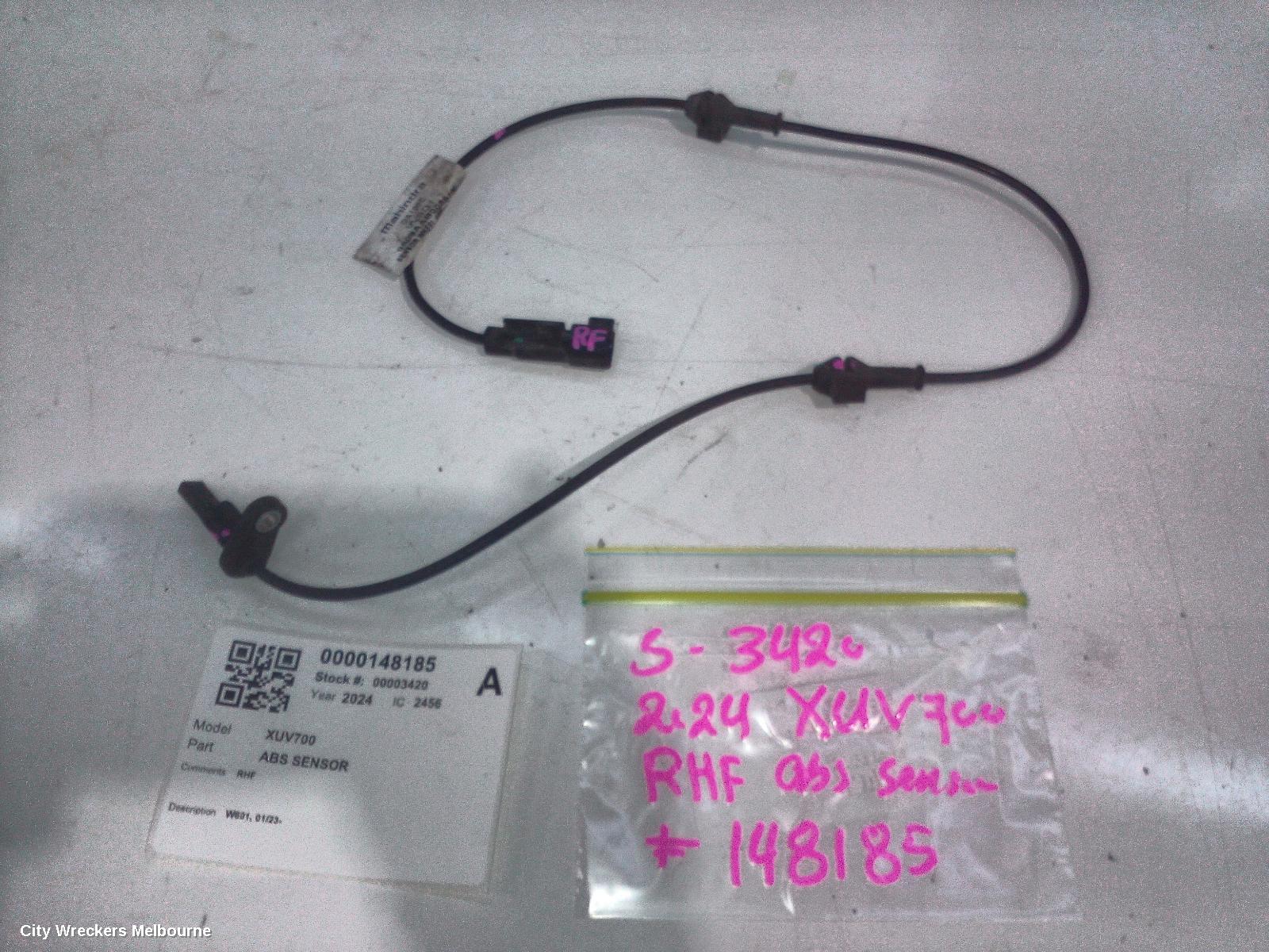 MAHINDRA XUV700 ABS SENSOR, W601, 01/2023 ONWARDS