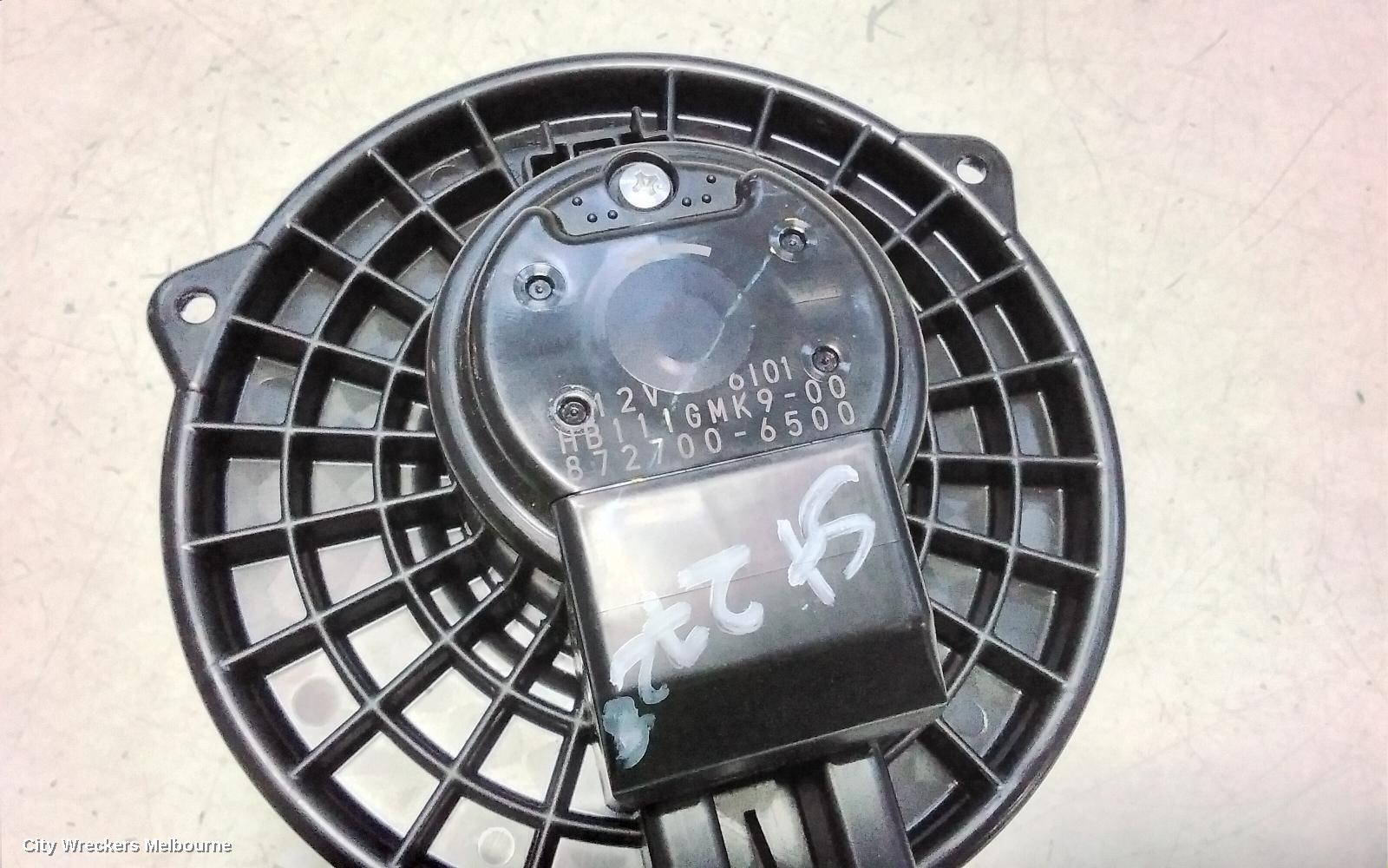 MAZDA 6 HEATER FAN MOTOR, GL, 07/2016 - 12/2024