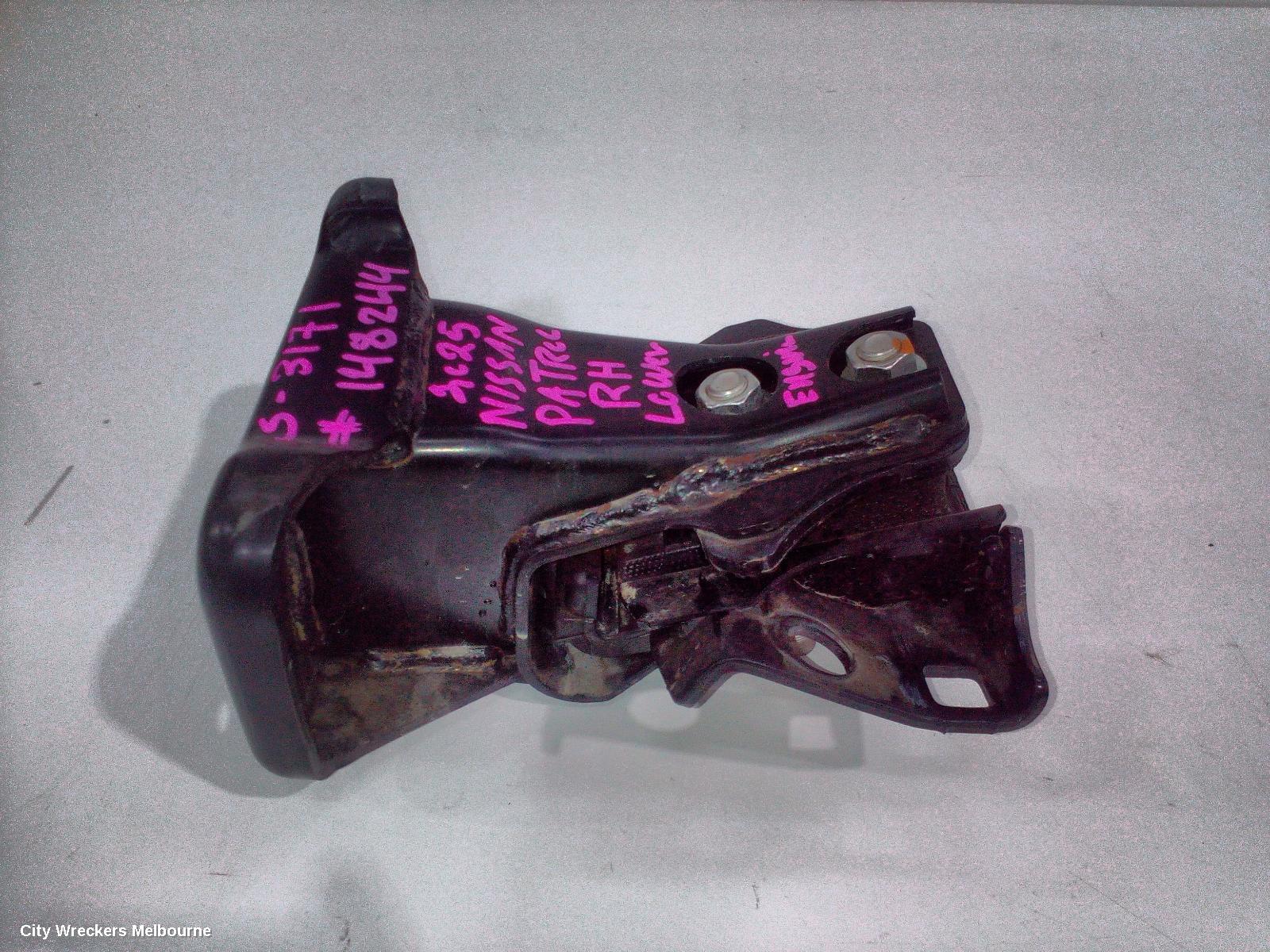 NISSAN PATROL MOUNT, Y62, 11/2012 ONWARDS