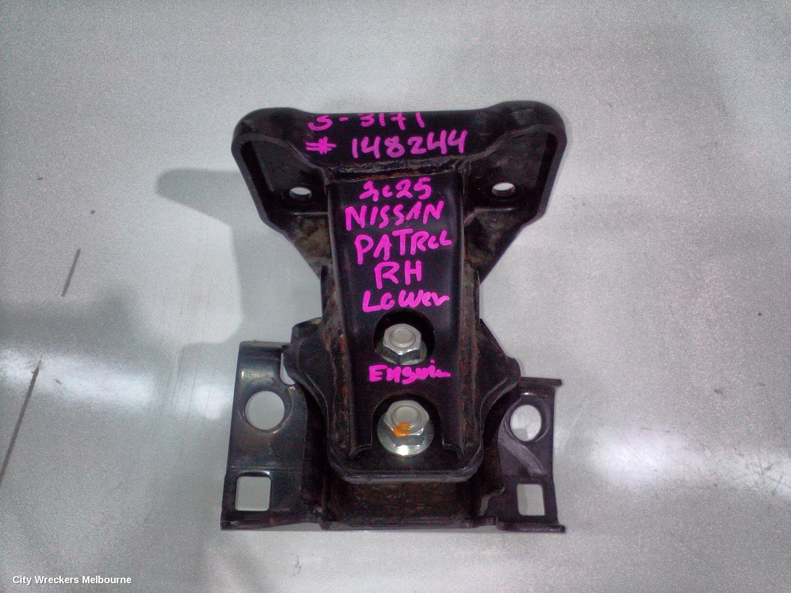 NISSAN PATROL MOUNT, Y62, 11/2012 ONWARDS