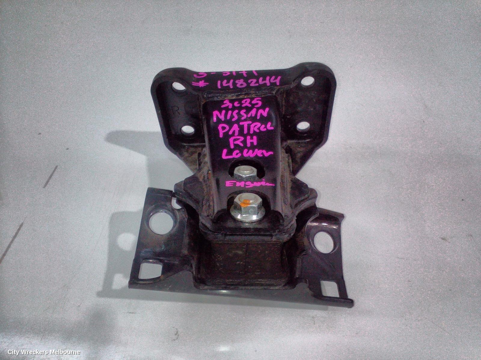 NISSAN PATROL MOUNT, Y62, 11/2012 ONWARDS
