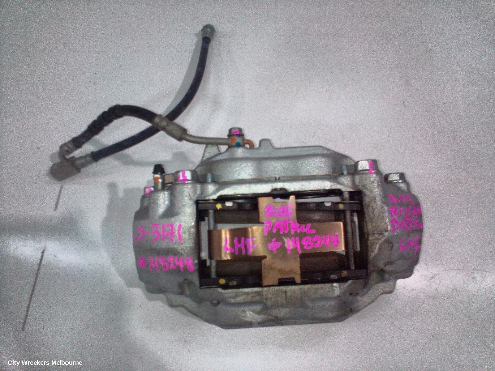 NISSAN PATROL CALIPER, Y62, LH FRONT, 11/2012 ONWARDS