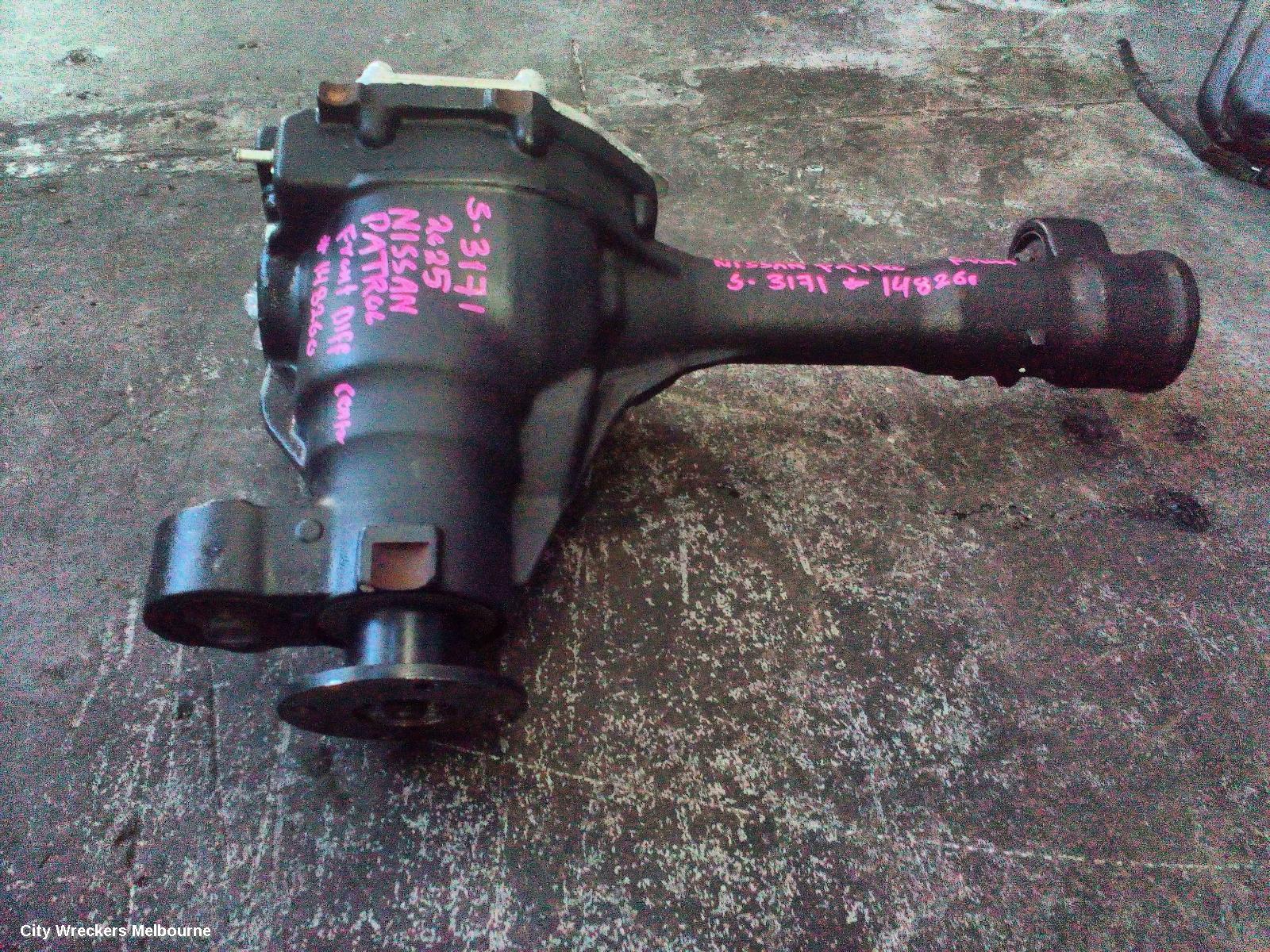 NISSAN PATROL DIFFERENTIAL CENTRE, Y62, FRONT, 3.357 RATIO, 11/2012 ONWARDS