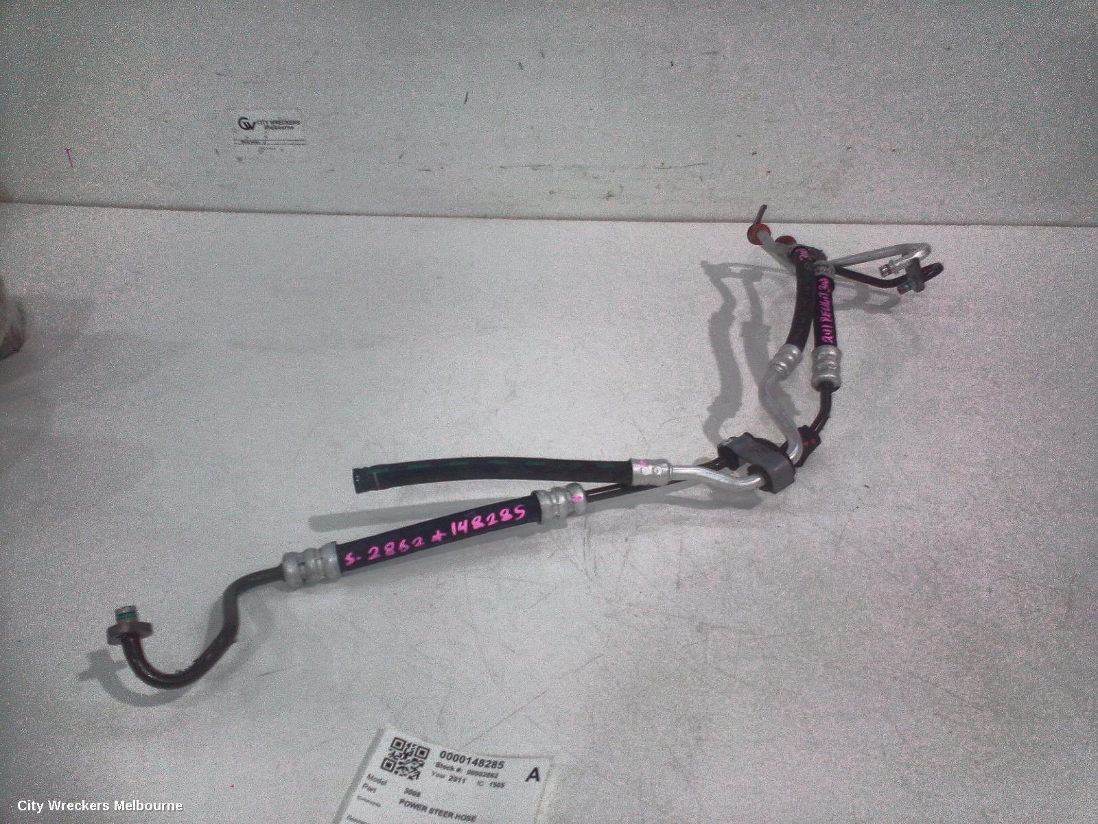 PEUGEOT 3008 POWER STEER HOSE, T8, 05/2010 - 10/2016