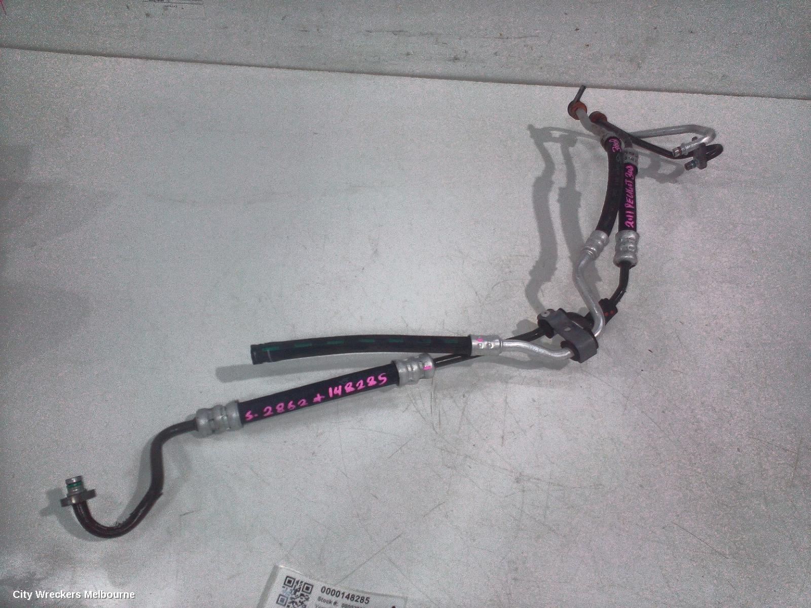 PEUGEOT 3008 POWER STEER HOSE, T8, 05/2010 - 10/2016