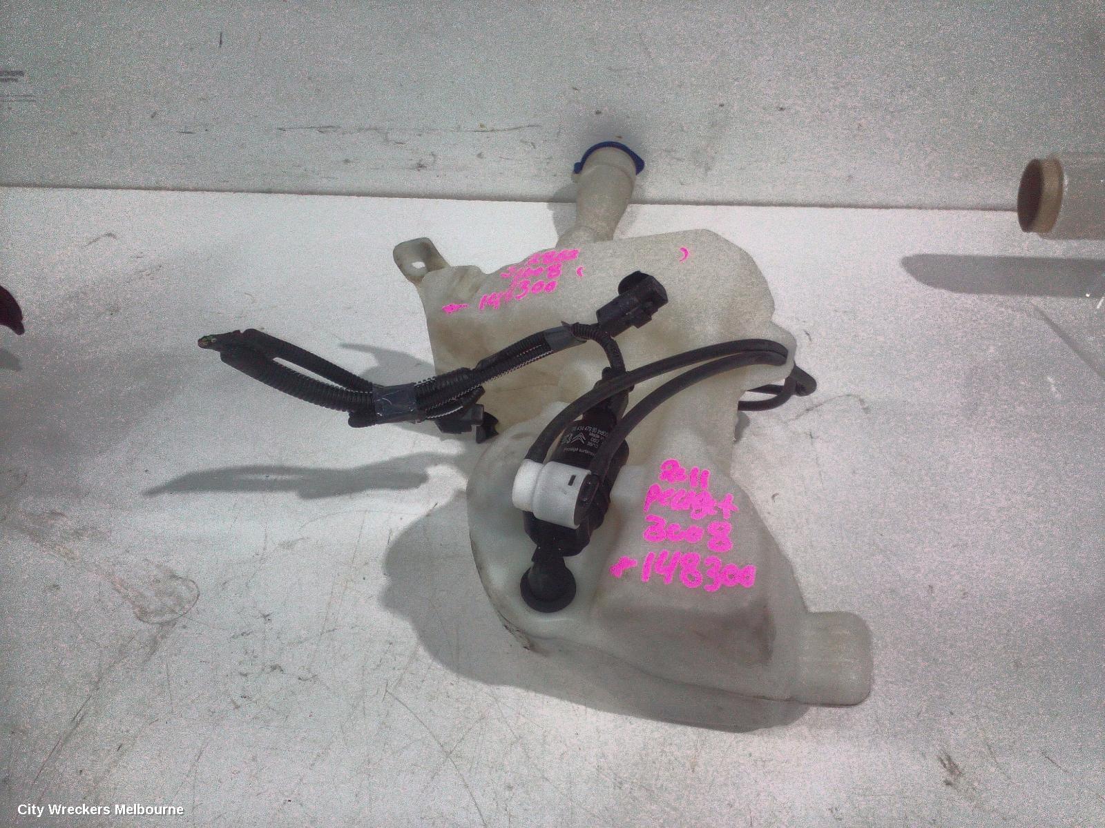 PEUGEOT 3008 WASHER BOTTLE, T8, 05/2010 - 10/2016