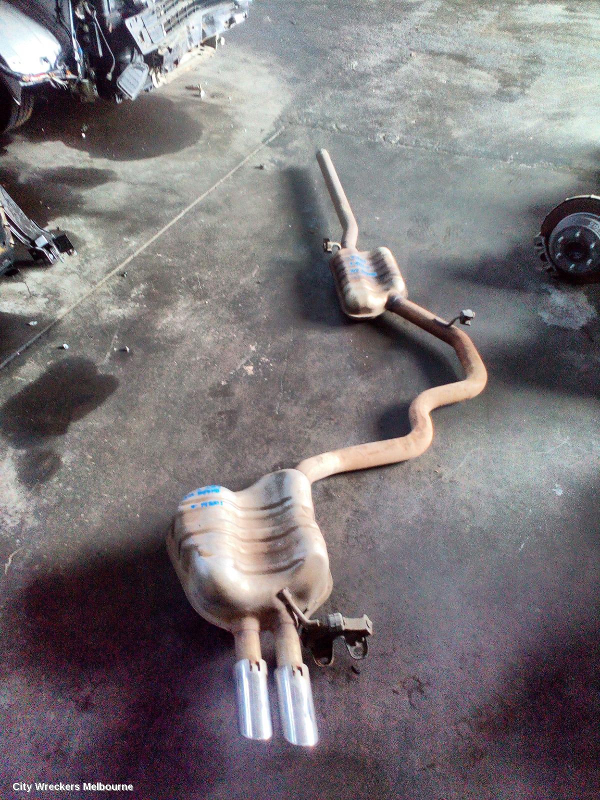 SKODA SUPERB EXHAUST SYSTEM, 3T 03/2009 - 12/2015