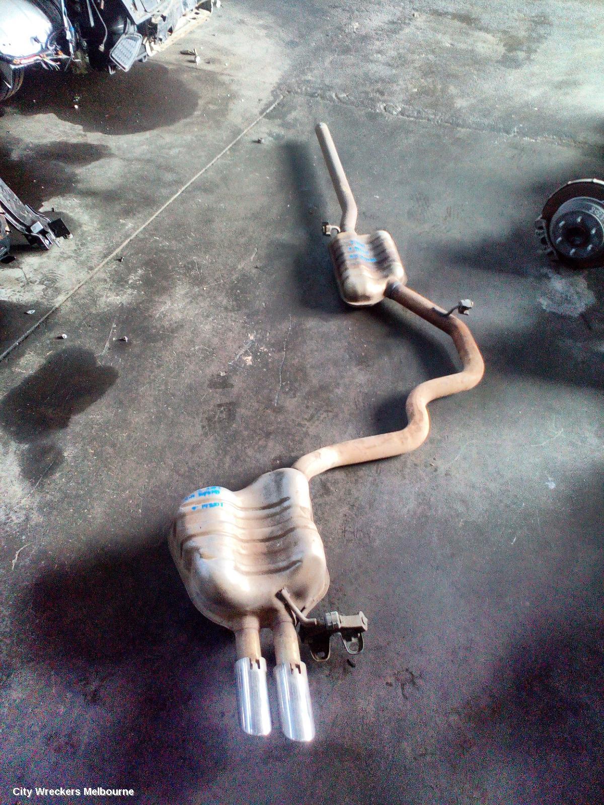 SKODA SUPERB EXHAUST SYSTEM, 3T 03/2009 - 12/2015