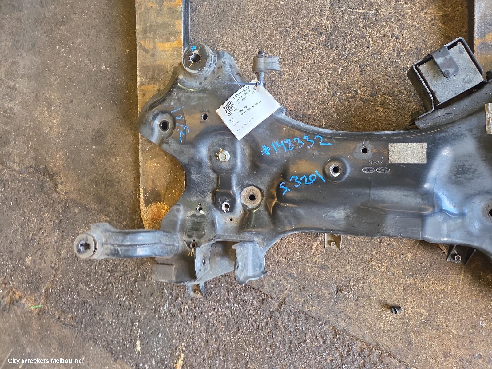 KIA SORENTO FRT XMEMBER/CRADLE, UM, 03/2015 - 02/2020