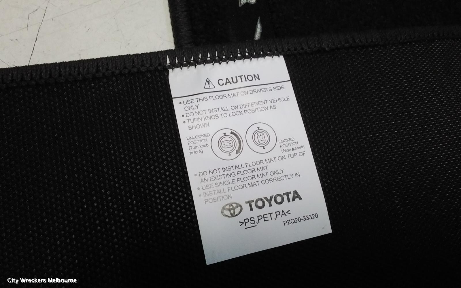 TOYOTA CAMRY FLOOR MATS, XV80, 06/2024 ONWARDS