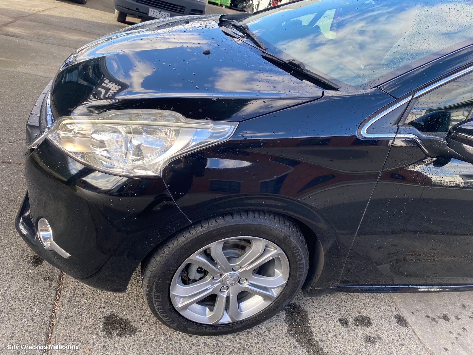 PEUGEOT 208 LEFT FRONT DOOR, A9, 5DR HATCH, 10/2012 - 12/2018