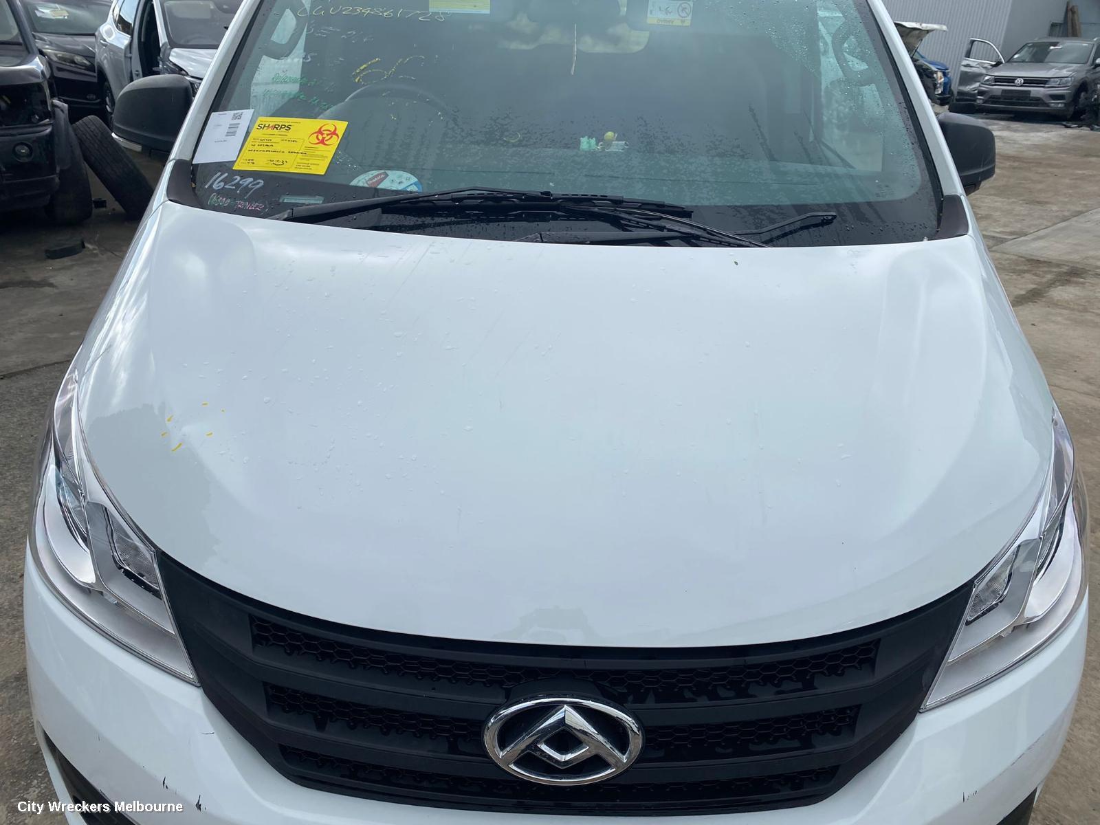 LDV G10 SUNVISOR, SV7C, LH SIDE, NON MIRROR TYPE, VAN, 04/2015 ONWARDS