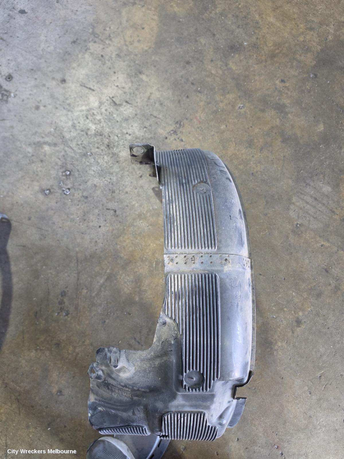 HYUNDAI ACCENT RIGHT GUARD LINER, RB, FRONT, 10/2013 - 12/2019
