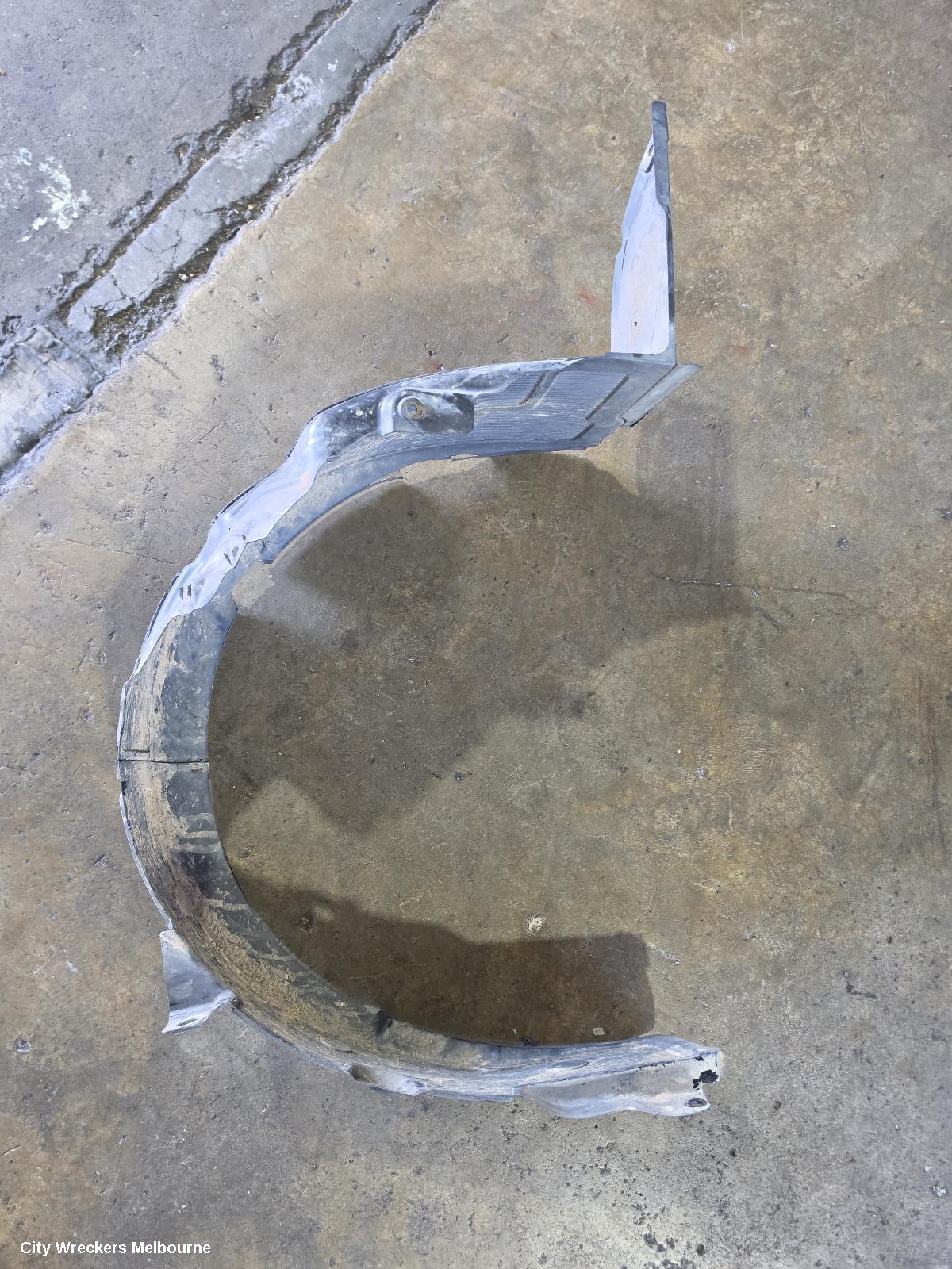 HYUNDAI ACCENT RIGHT GUARD LINER, RB, FRONT, 10/2013 - 12/2019